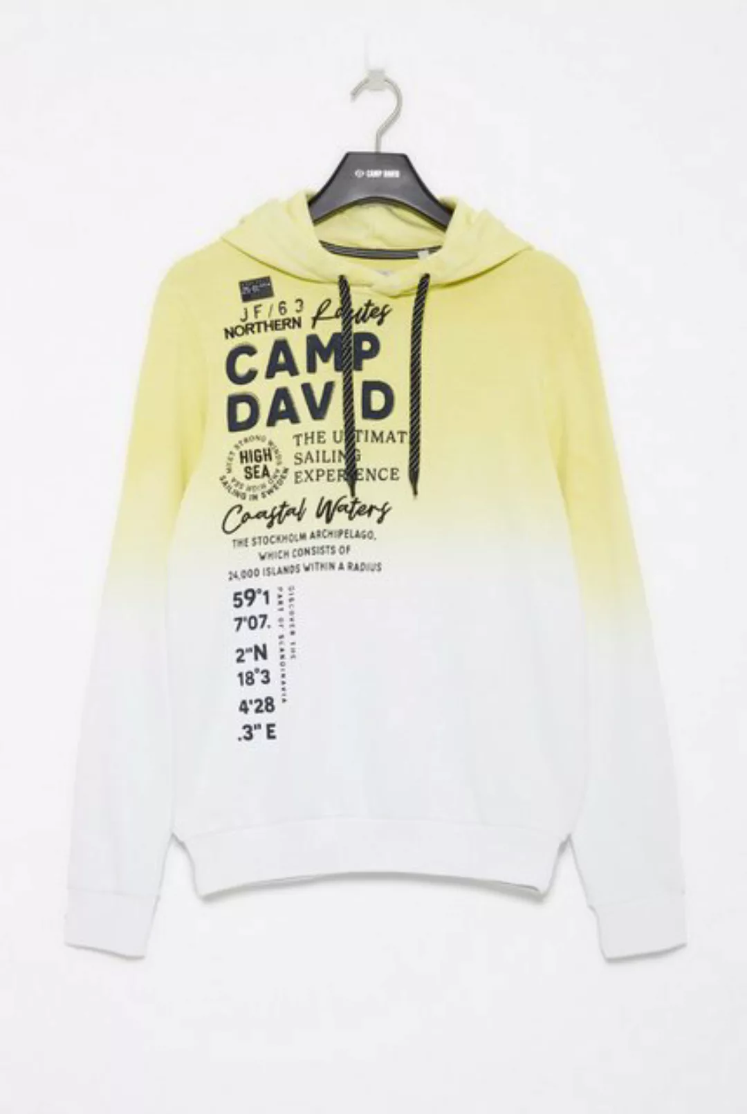 CAMP DAVID Kapuzensweatshirt günstig online kaufen