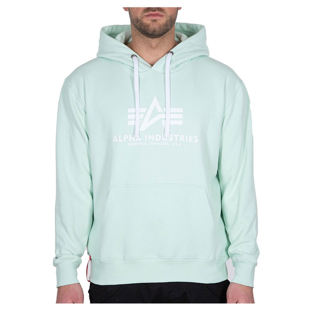 Alpha Industries Basic Kapuzenpullover 5XL Mint günstig online kaufen