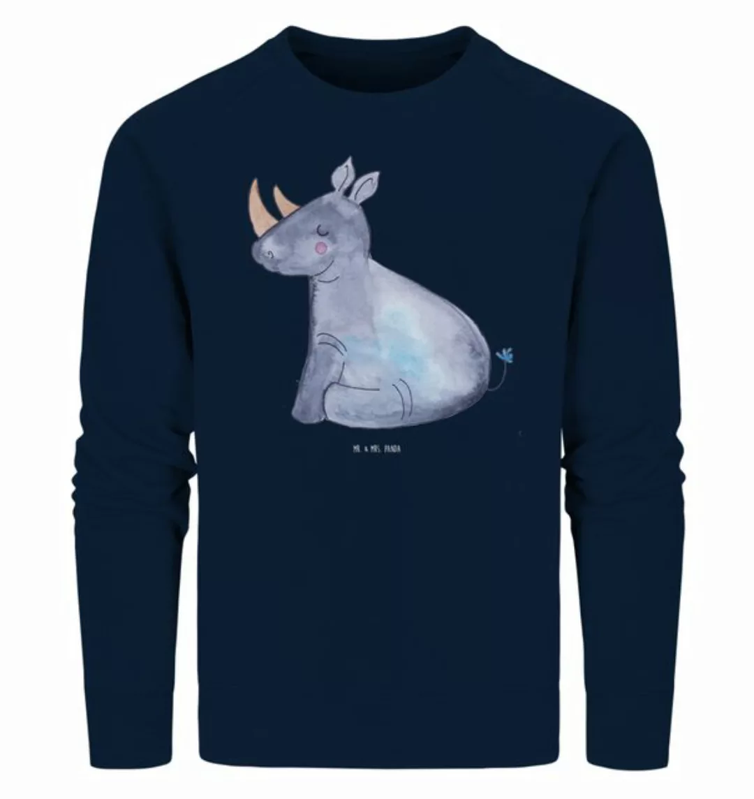 Mr. & Mrs. Panda Longpullover Größe XXL Einhorn Nashorn - French Navy - Ges günstig online kaufen