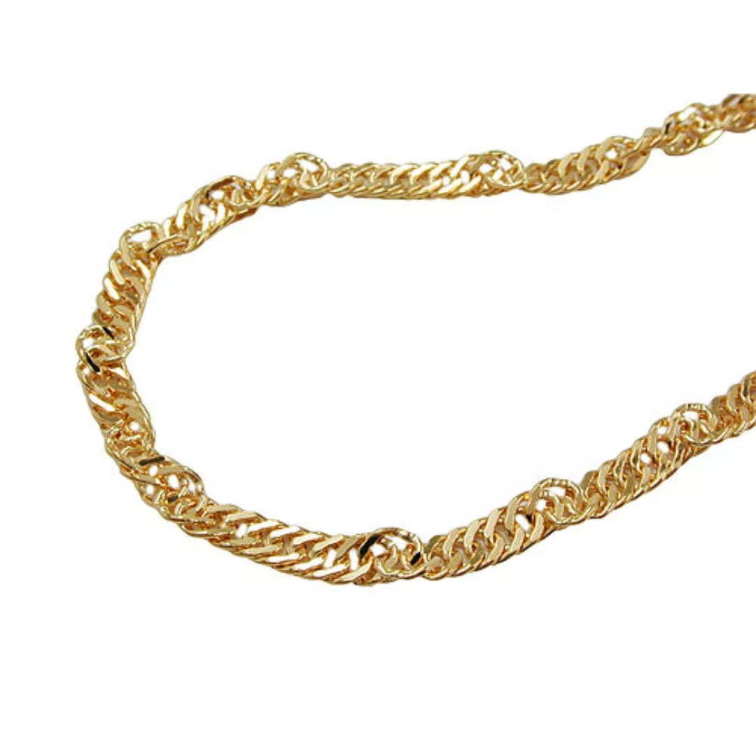 SIGO Kette, 50cm, Singapurkette, Gold 375 günstig online kaufen