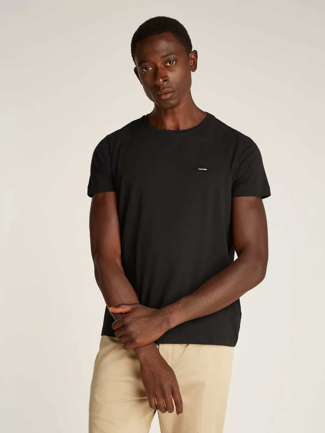 Calvin Klein T-Shirt STRETCH SLIM FIT T-SHIRT günstig online kaufen