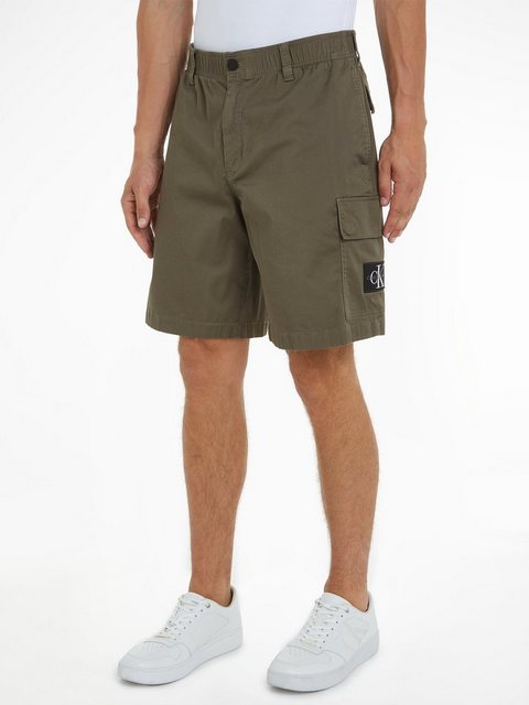 Calvin Klein Jeans Cargohose CARGO SHORT mit Logopatch günstig online kaufen