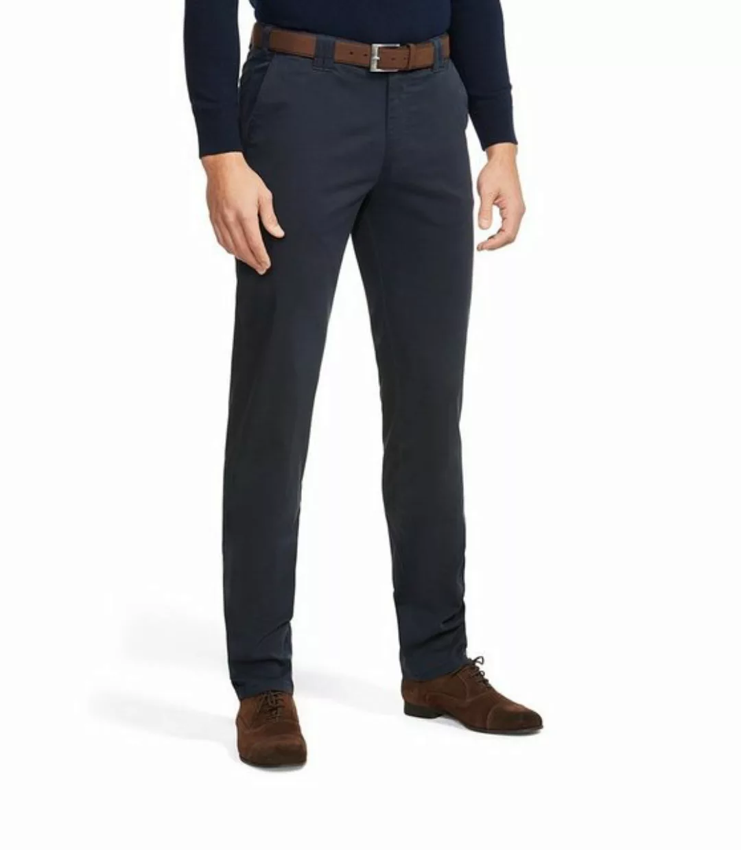 MEYER 5-Pocket-Jeans MEYER OSLO dark navy 9-3001-20 - TRAVEL TROUSERS günstig online kaufen