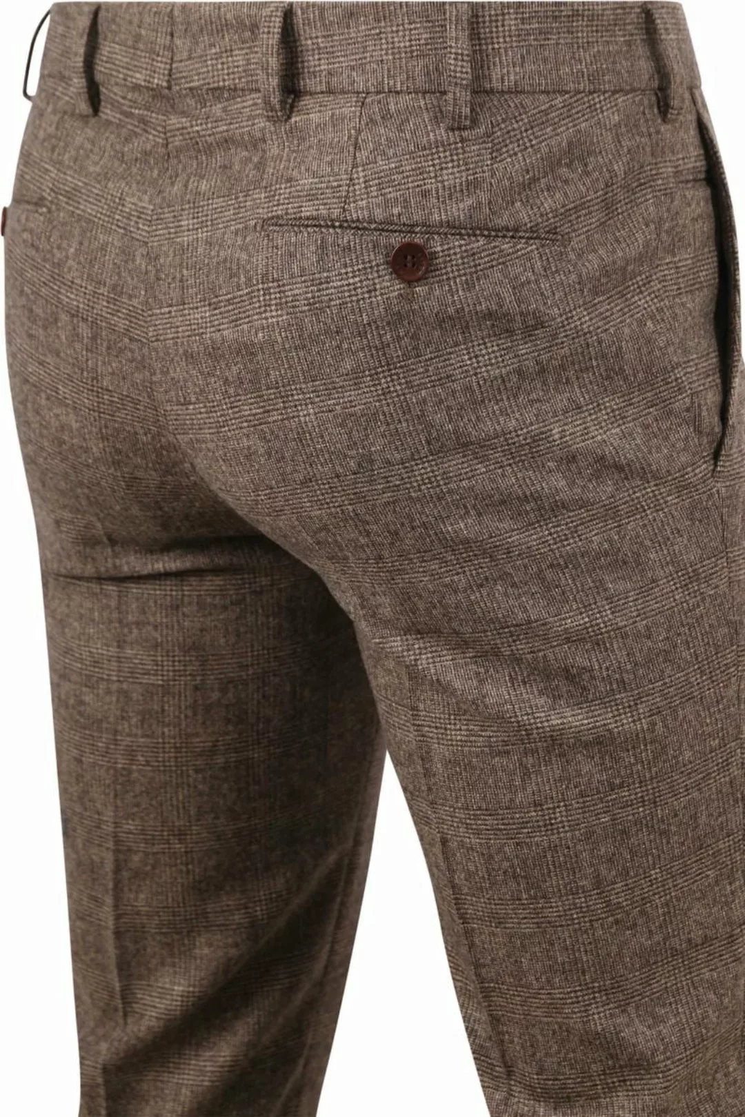 Meyer Chino Bonn Karos Camel - Größe 56 günstig online kaufen