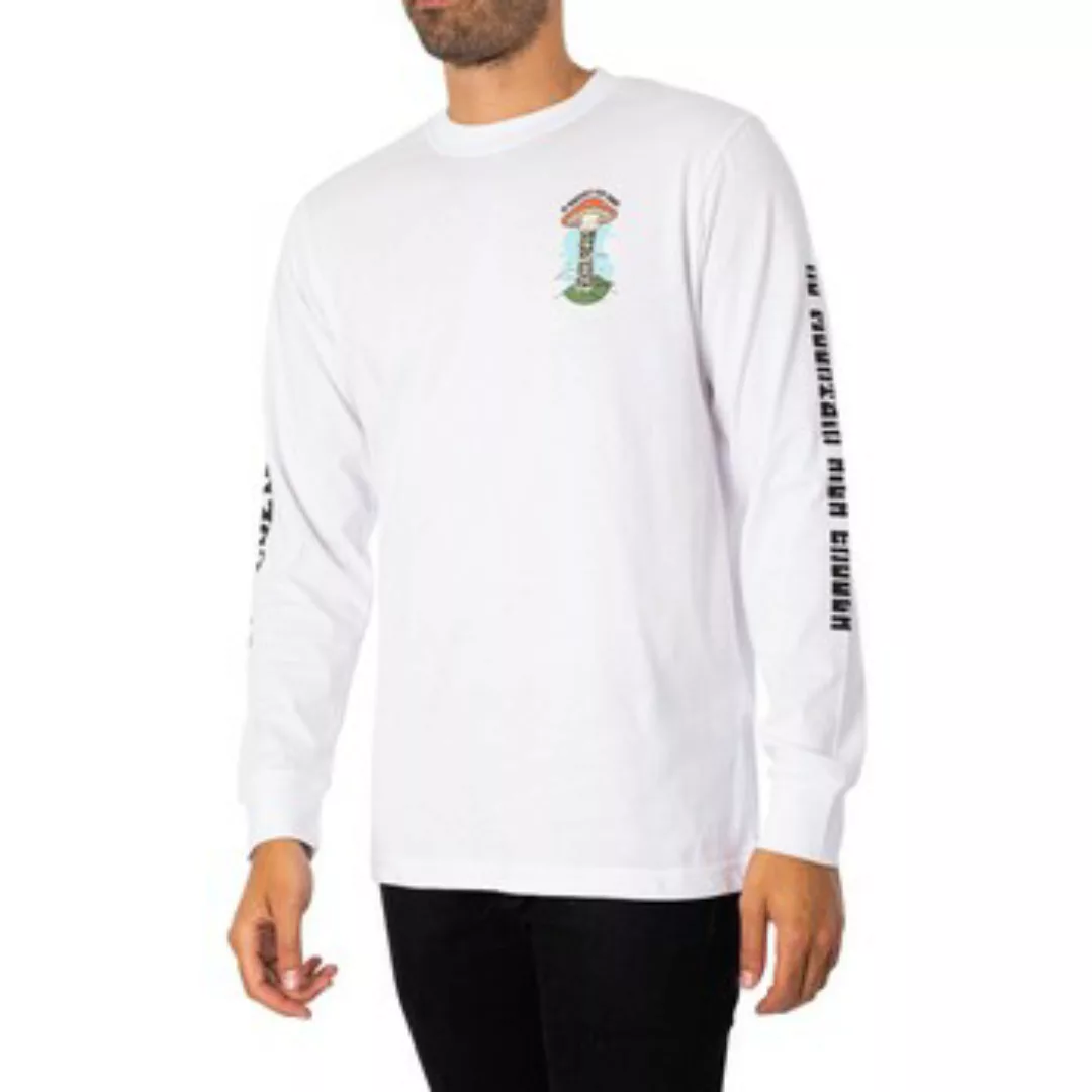 Hikerdelic  T-Shirt Langärmliges T-Shirt mit Mountain Back-Grafik günstig online kaufen