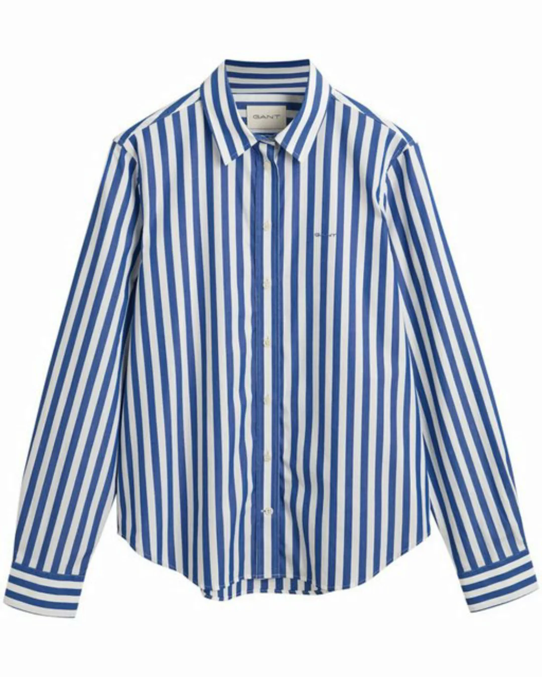 Gant Langarmbluse "REG POPLIN WIDE STRIPED SHIRT", Popeline Bluse mit breit günstig online kaufen