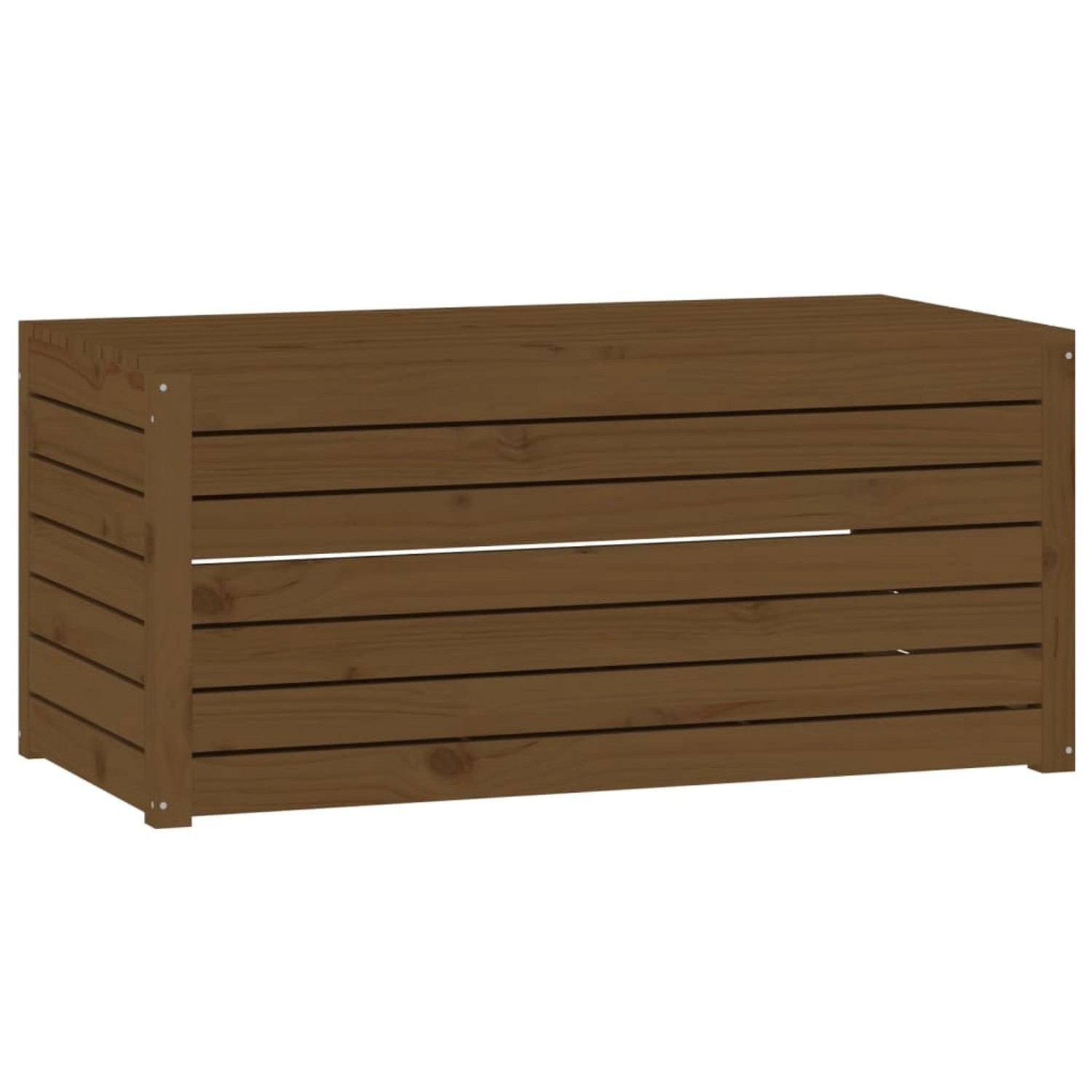 vidaXL Gartenbox Honigbraun 101x50,5x46,5 cm Massivholz Kiefer günstig online kaufen