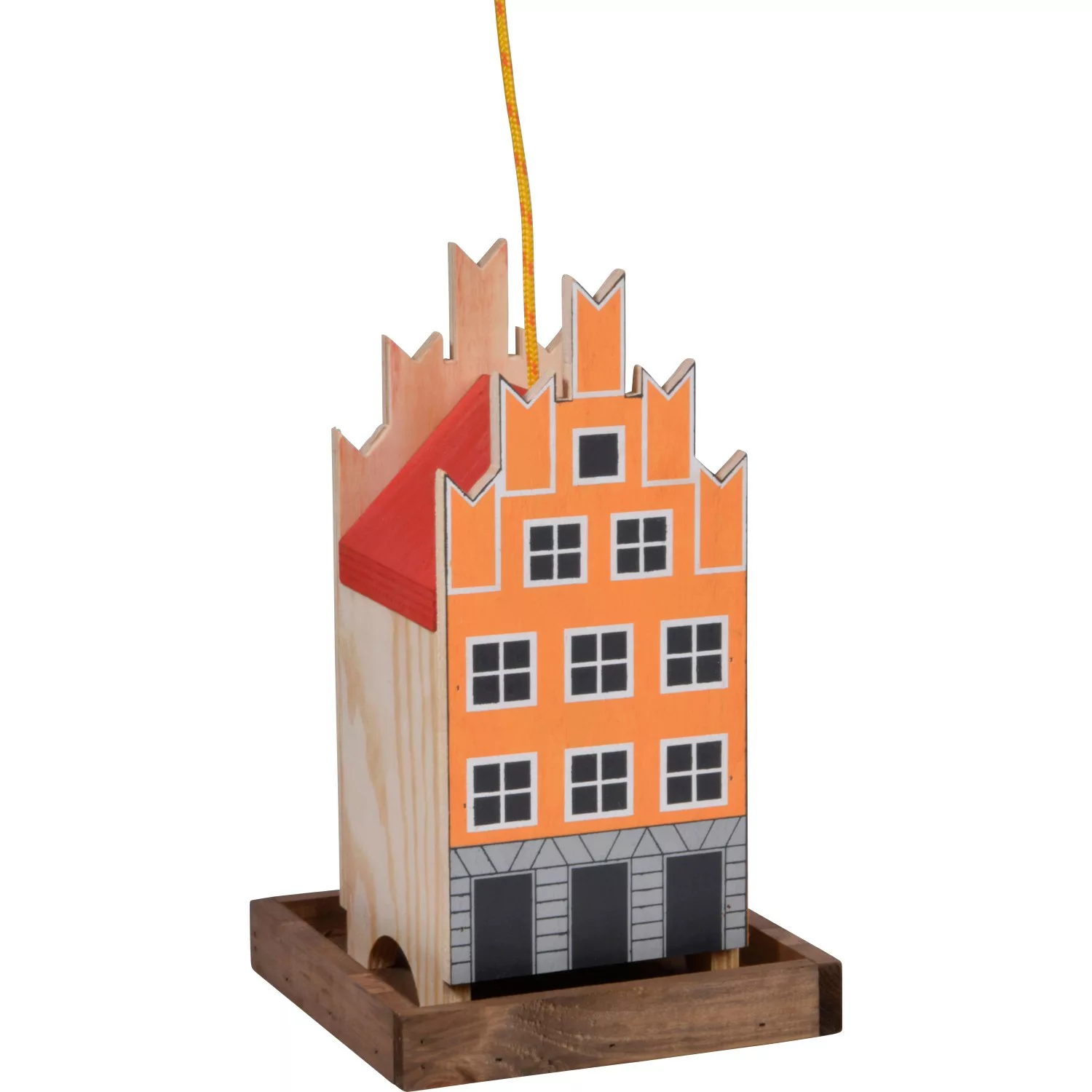 Dobar Buntes Vogelfutterhaus Salzstraße 19 cm x 19 cm x 30 cm günstig online kaufen