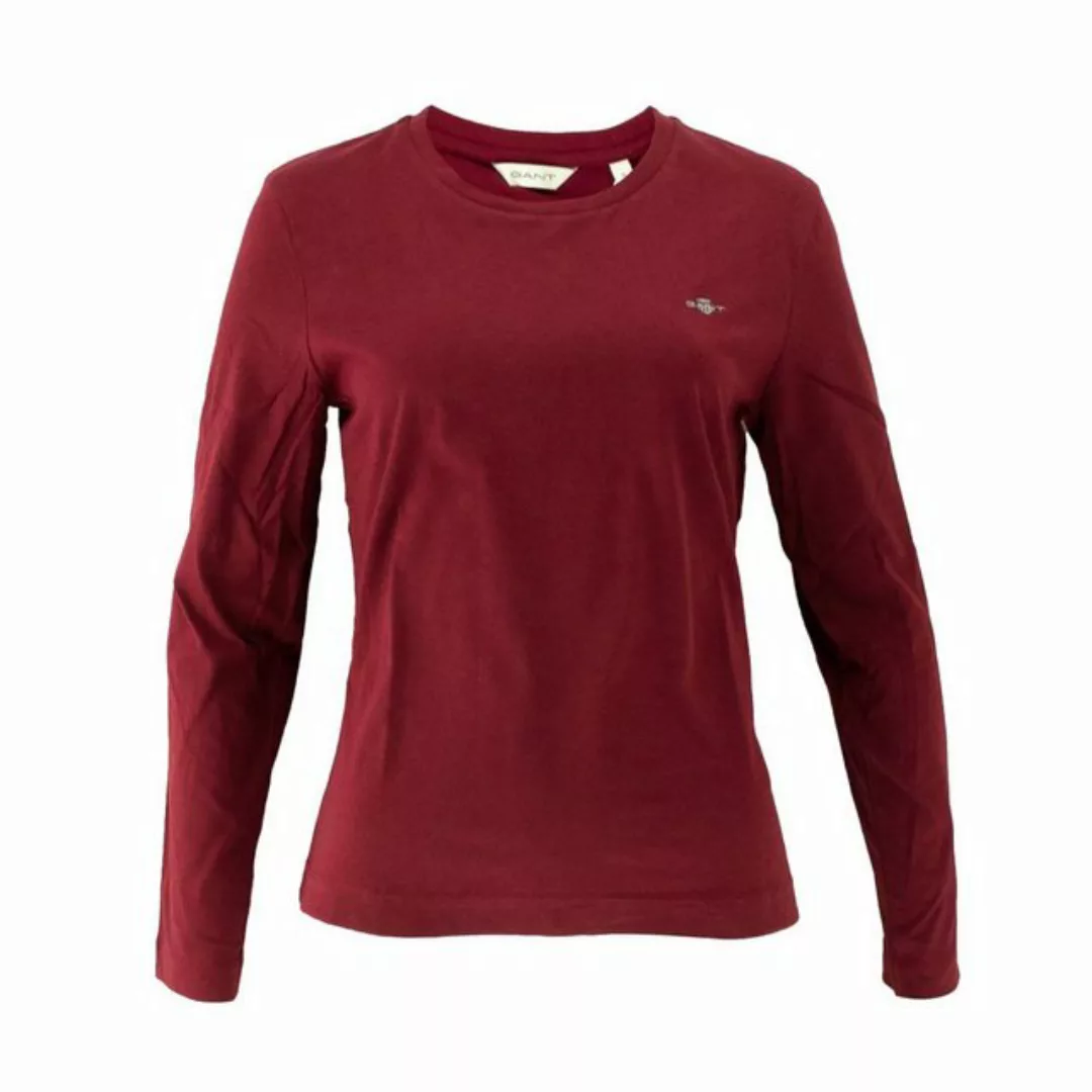 Gant Langarmshirt 4200748 Damen Langarmshirt Regular Shield LS T-Shirt günstig online kaufen