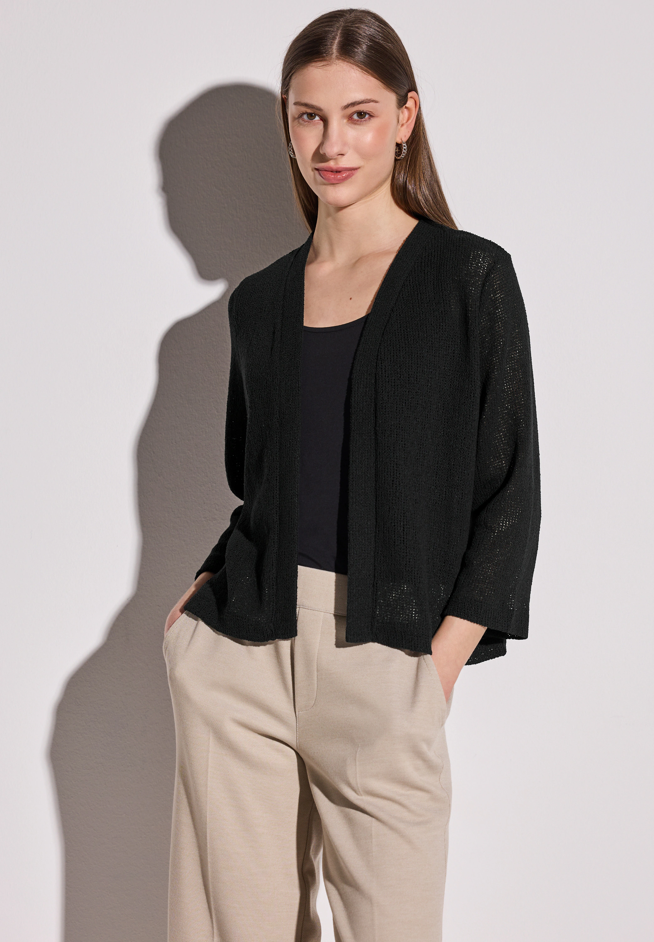 STREET ONE Cardigan, mit 3/4 Ärmeln günstig online kaufen