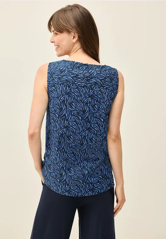 Blusentop mit Minimal Print günstig online kaufen