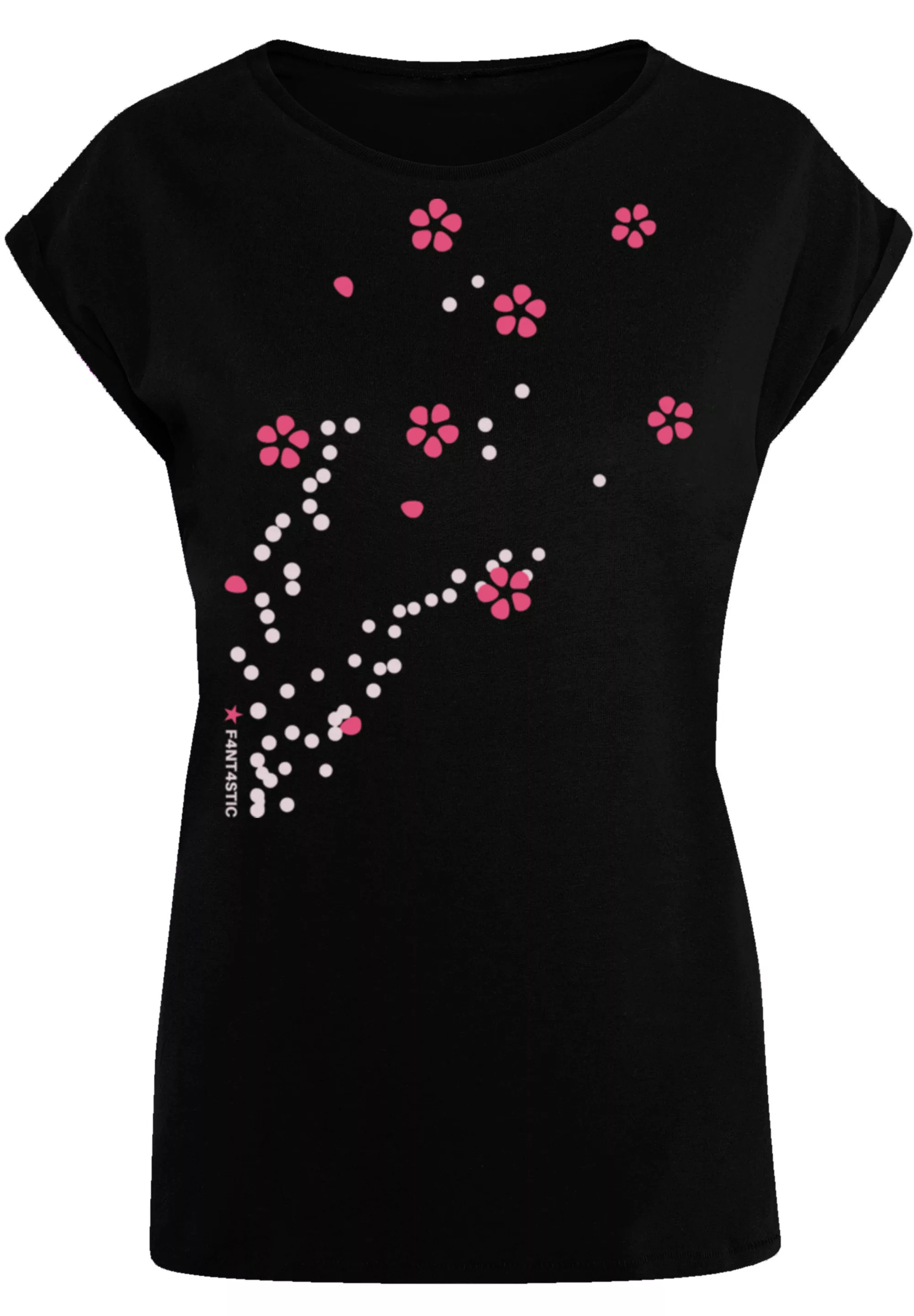 F4NT4STIC T-Shirt "Blumen Ranke", Print günstig online kaufen