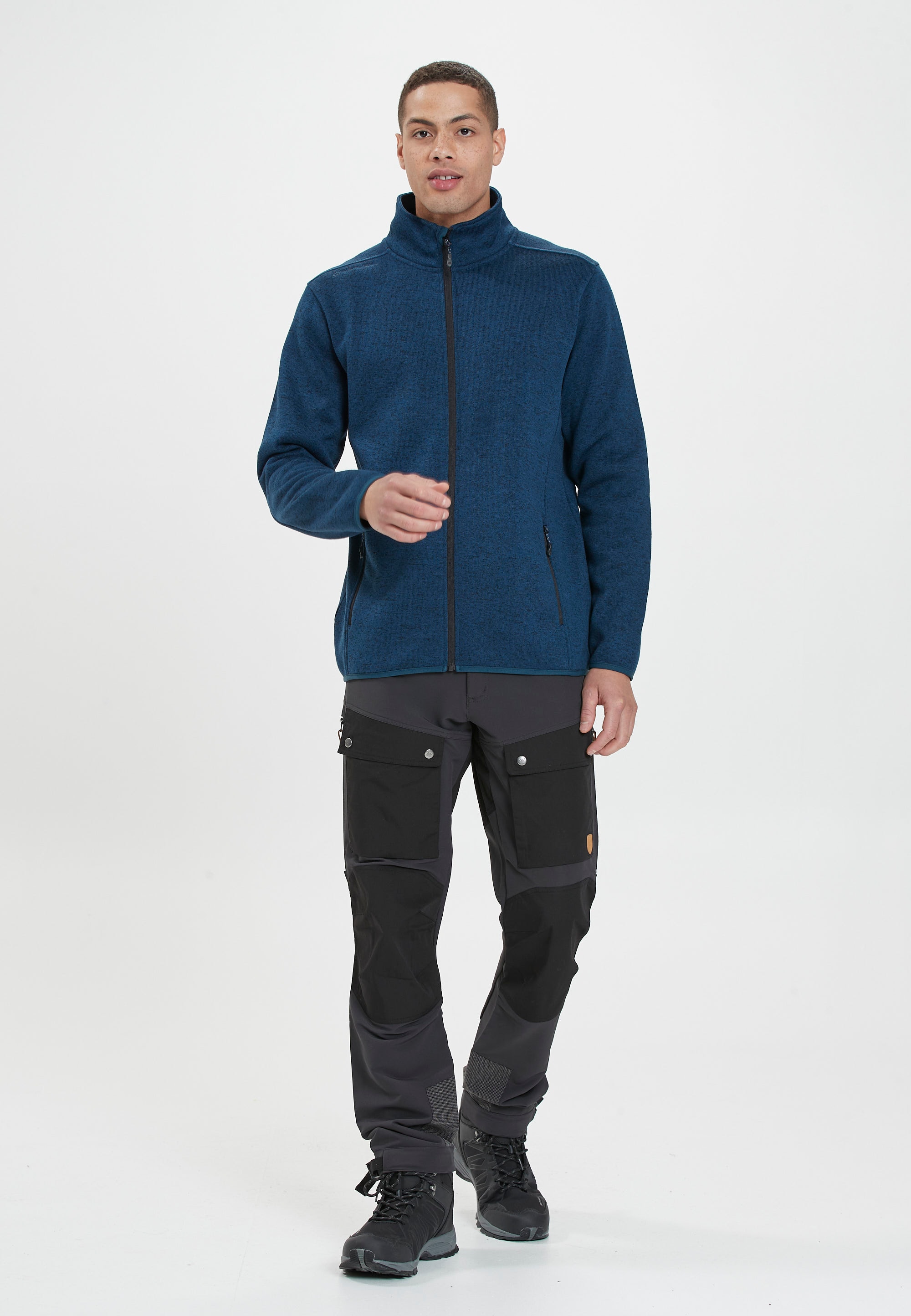 WHISTLER Fleecejacke "Pareman M", im sportlichen Wollstrick-Look günstig online kaufen