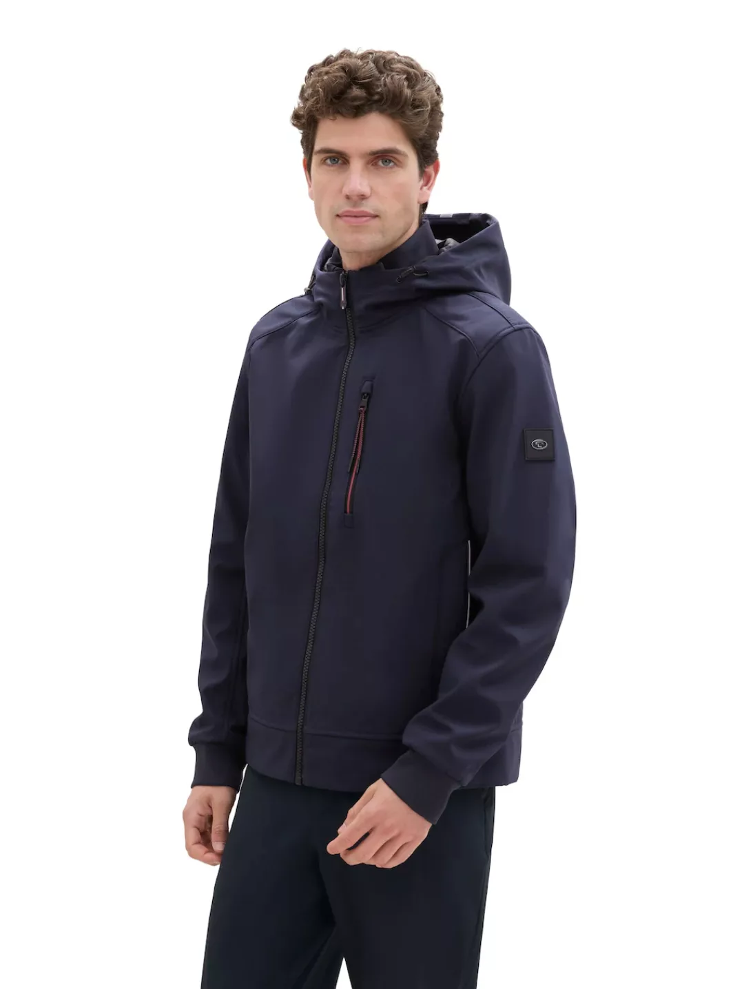 TOM TAILOR Outdoorjacke Softshell Jacke mit Kapuze günstig online kaufen