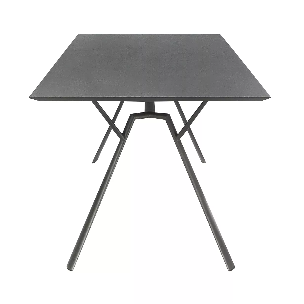 Fast - Radice Quadra Outdoor Tisch - schwarz/LxBxH 200x90x74cm/Gestell schw günstig online kaufen