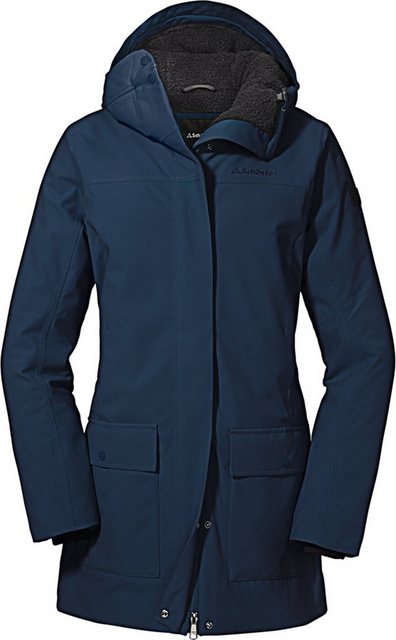 Schöffel Funktionsmantel Ins. Parka Rotterdam L NAVY BLAZER günstig online kaufen