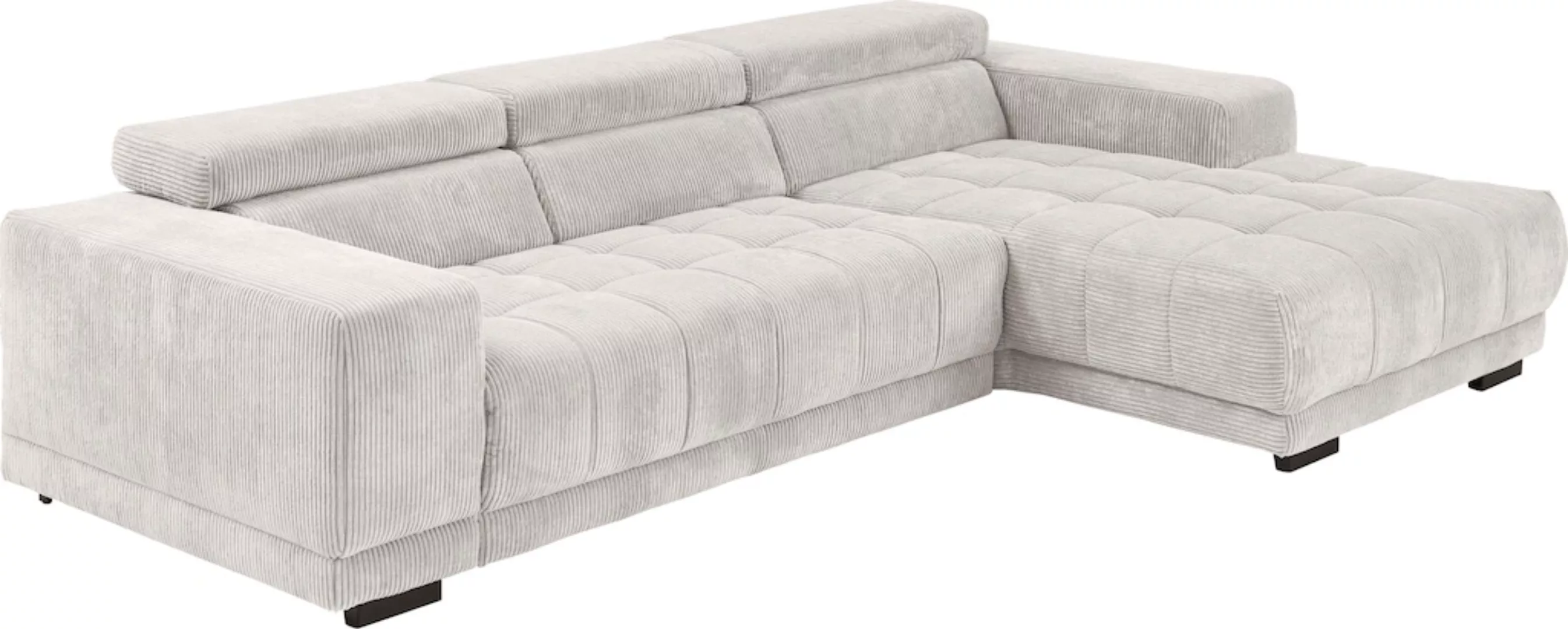 Die PlanBar Ecksofa "MP-IN15053 L-Form schmaler Schenkel", mit Kopfteilvers günstig online kaufen