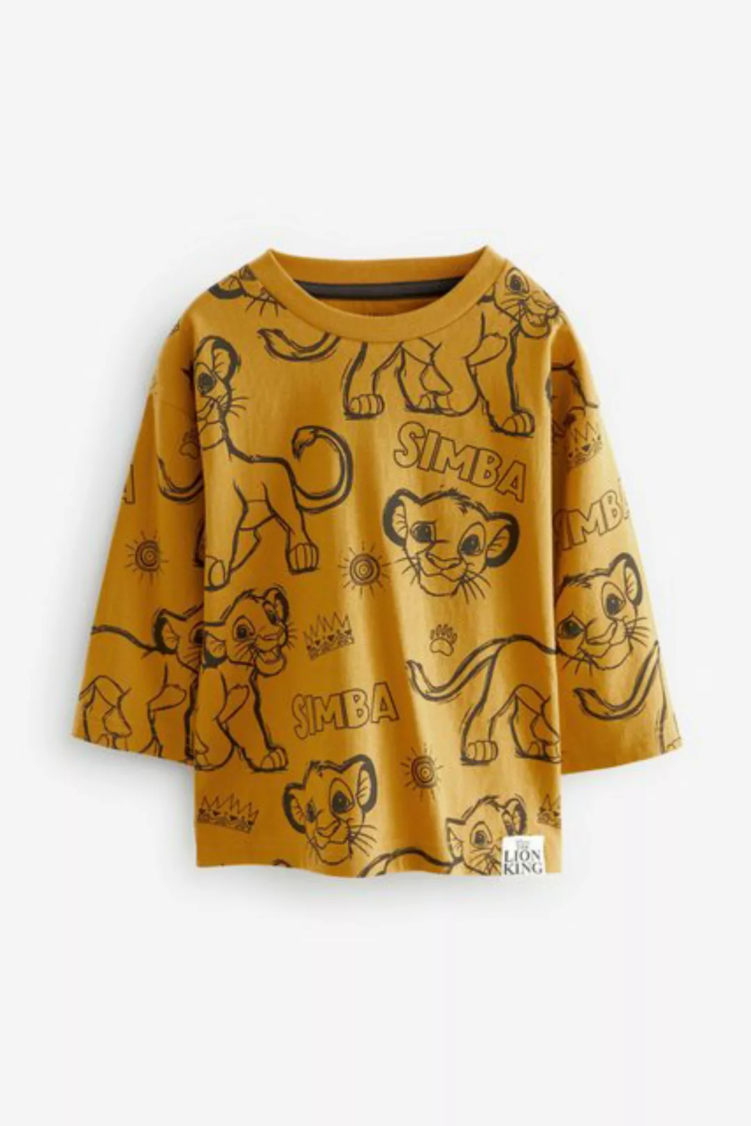 Next Langarmshirt Lion King Langärmeliges Shirt (1-tlg) günstig online kaufen