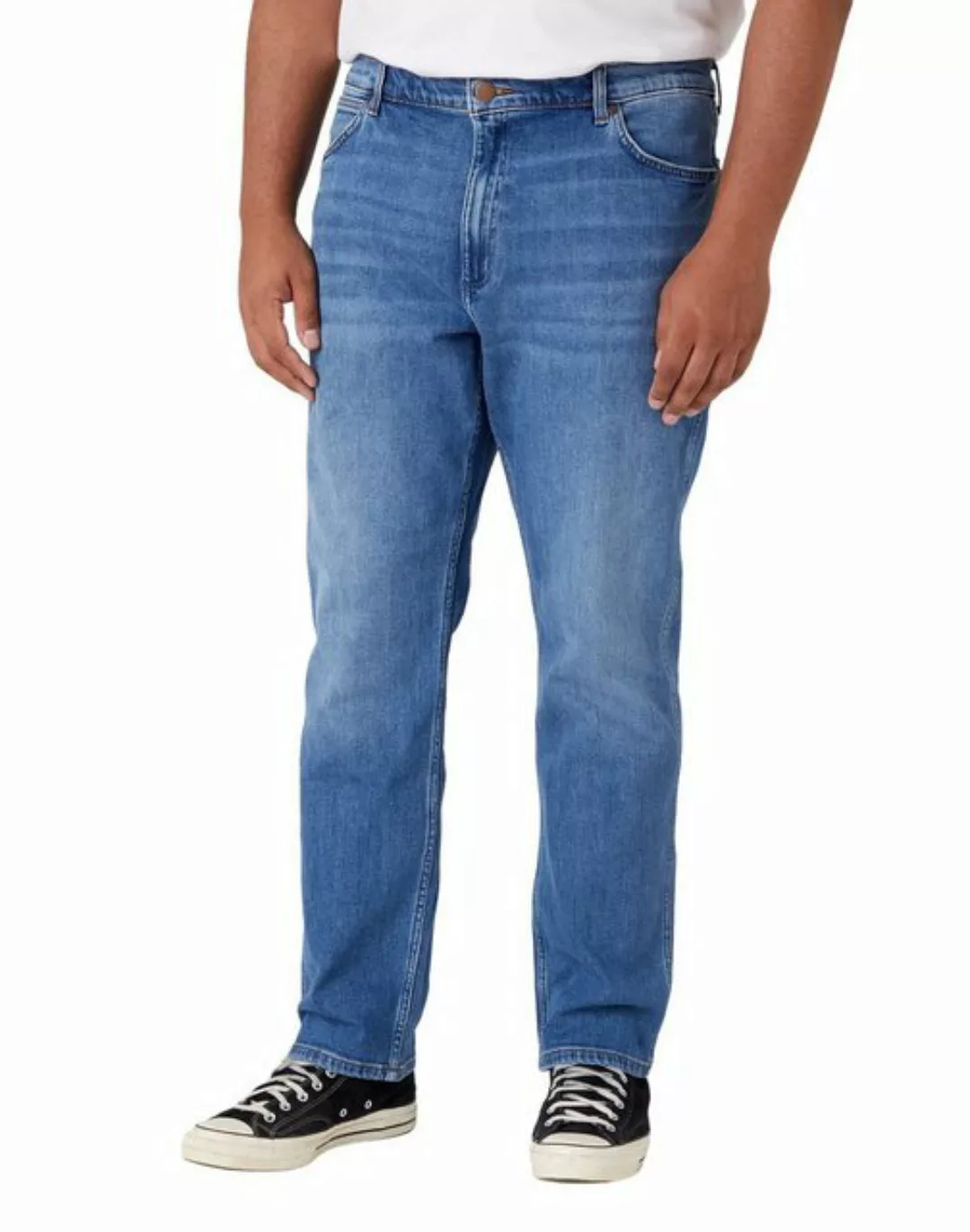 Wrangler Herren Jeans GREENSBORO - Regular Fit - Blau - New Favorite günstig online kaufen