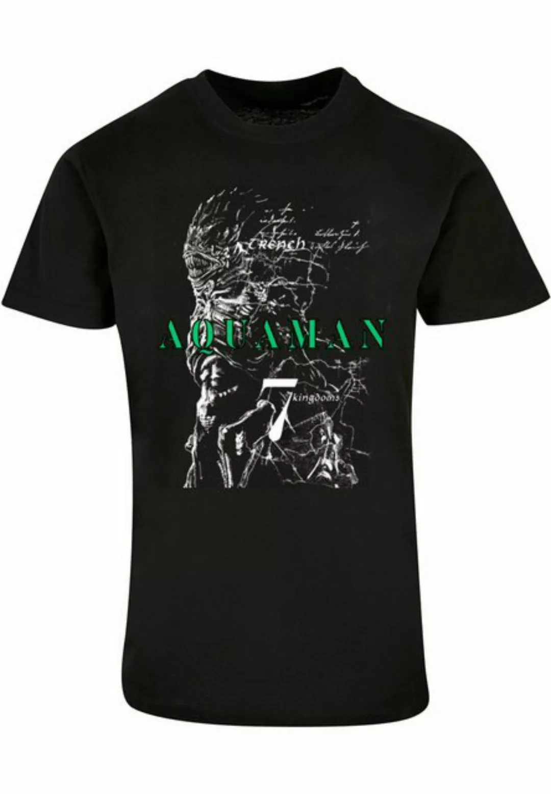 ABSOLUTE CULT T-Shirt ABSOLUTE CULT Herren Aquaman - The Trench Sketch Basi günstig online kaufen