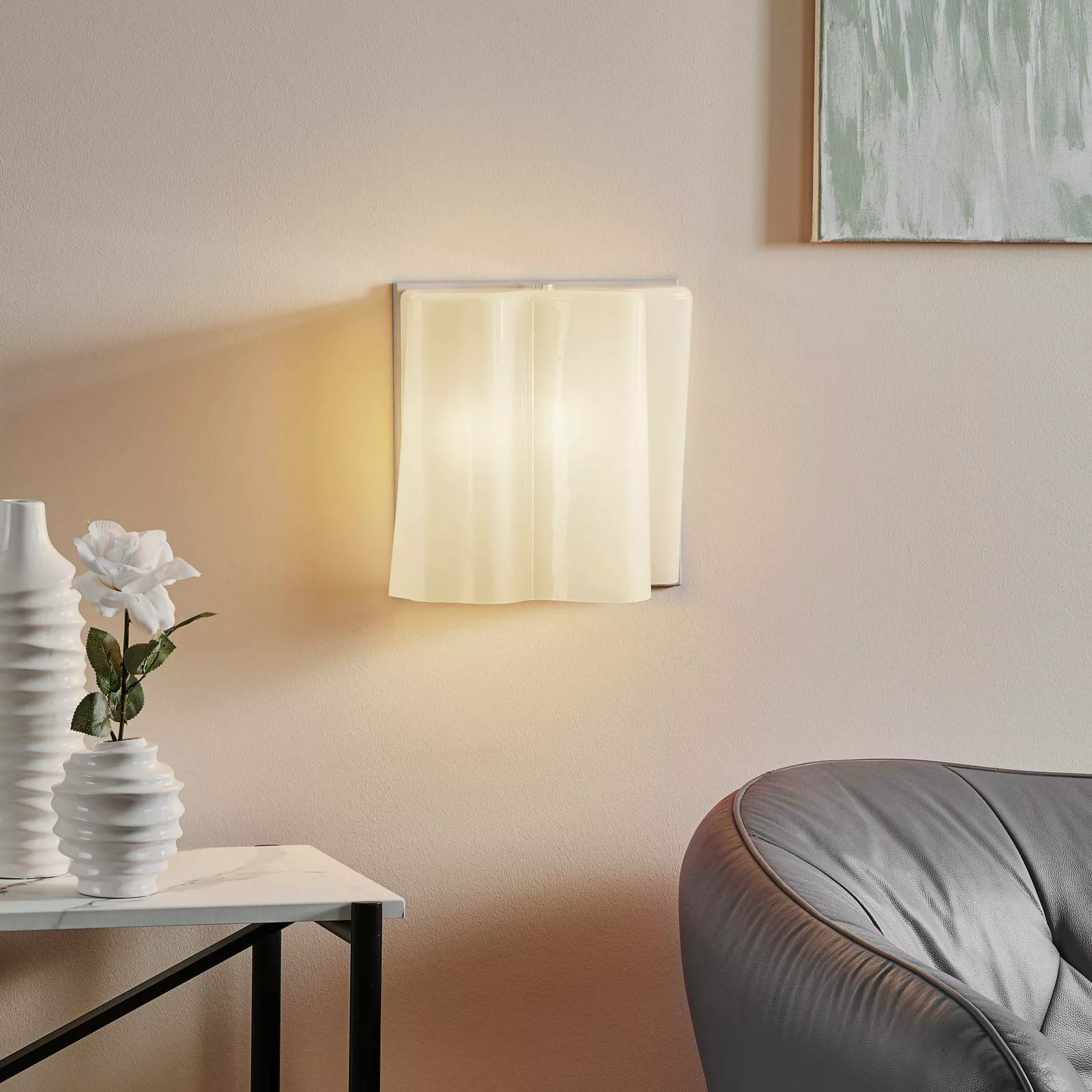 Artemide Logico Micro Wandleuchte 33 cm weiß günstig online kaufen