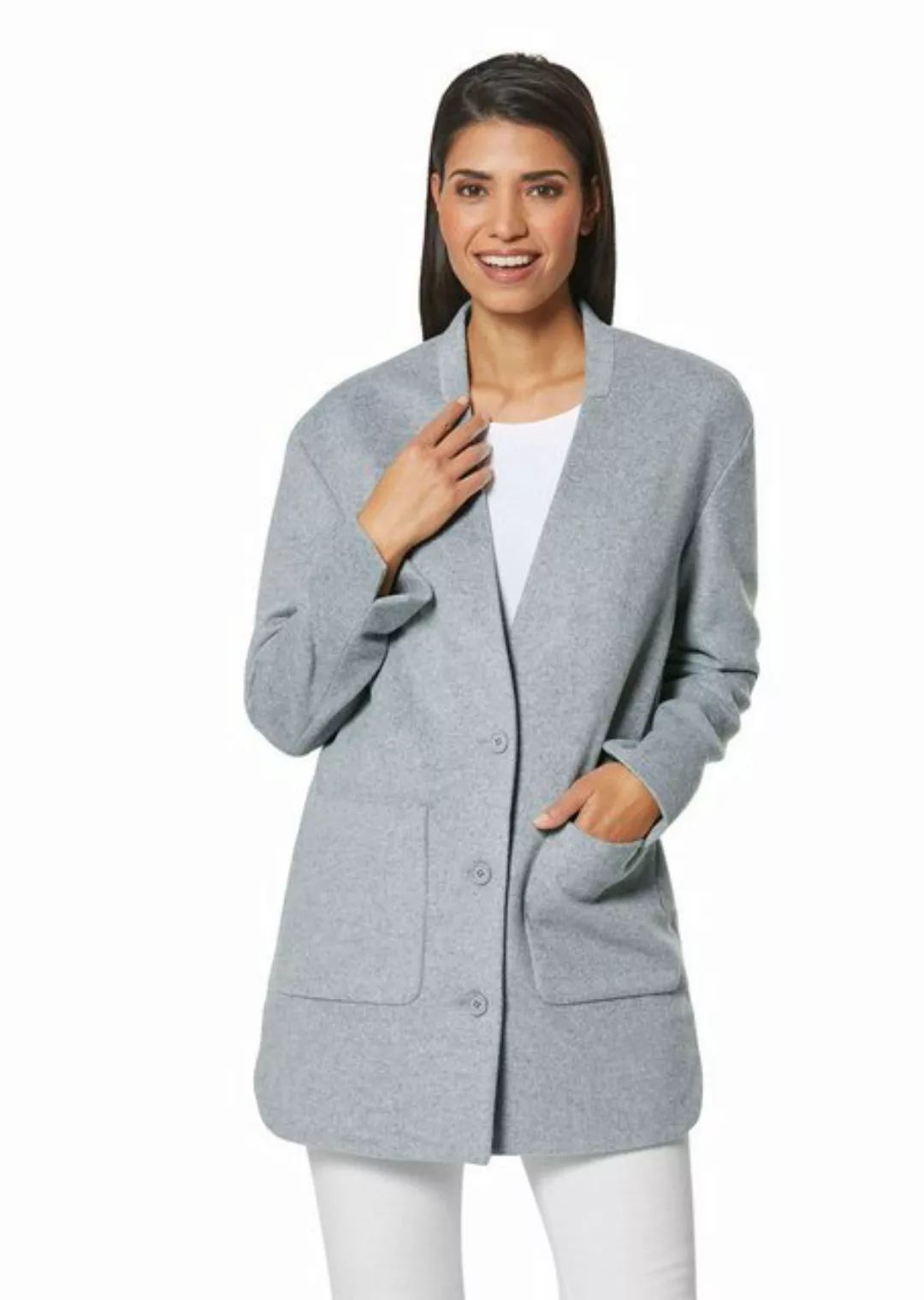 MADELEINE Outdoorjacke Legere Jacke in softer Wollqualität günstig online kaufen