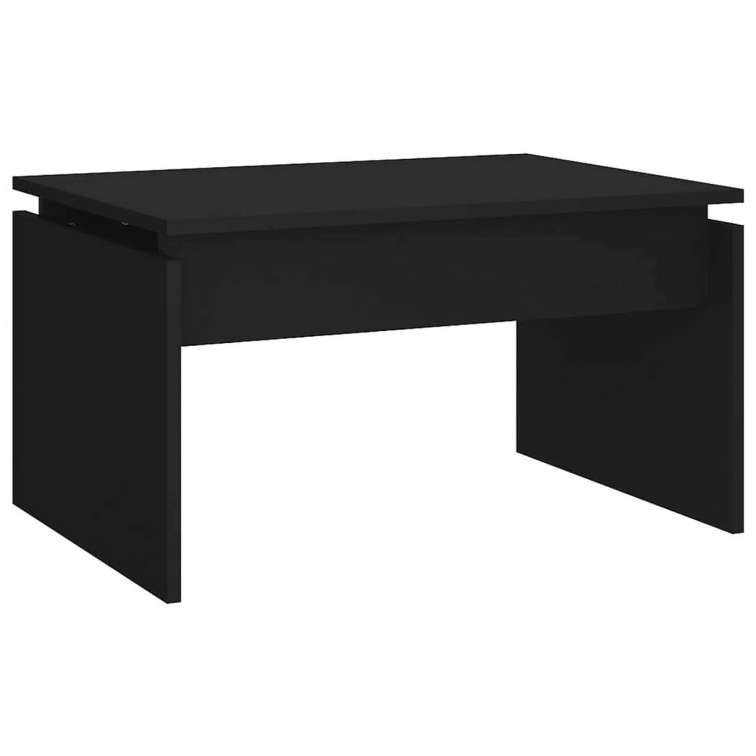 Couchtisch Schwarz 68x50x38 Cm Spanplatte günstig online kaufen