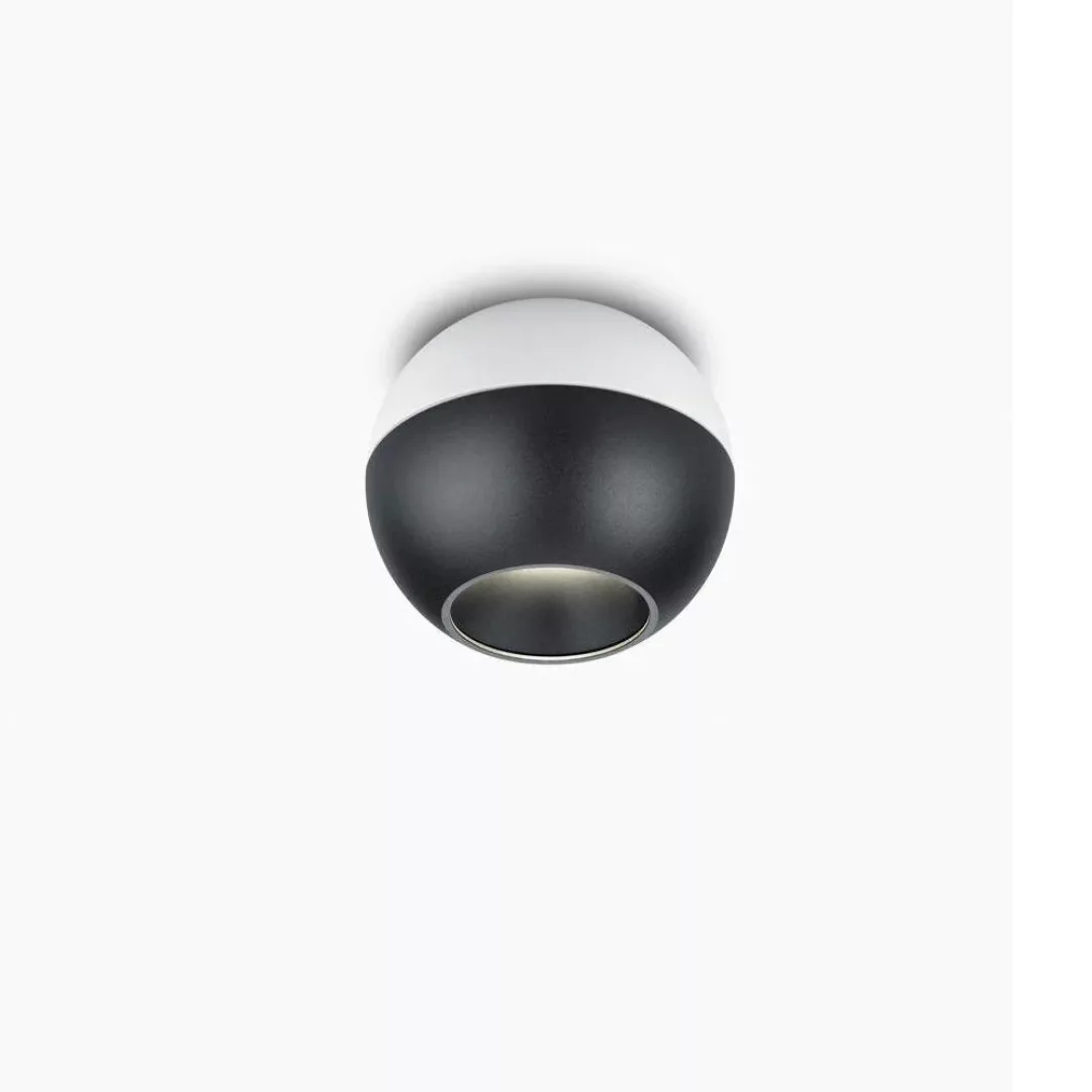 LED Deckenstrahler Eto in Schwarz und Weiß 8W 650lm günstig online kaufen