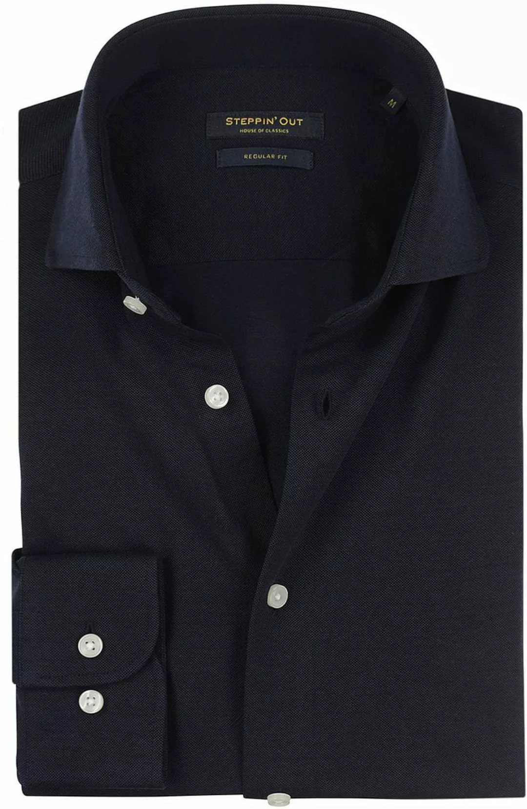 Steppin' Out Hemd Oxford Navy - Größe L günstig online kaufen