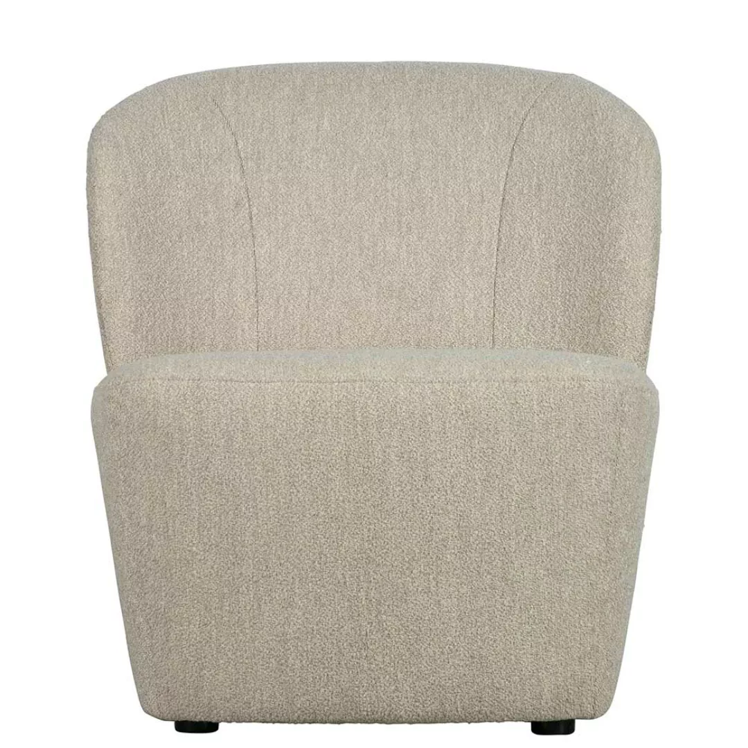 Retro Sessel in Beige 75 cm hoch günstig online kaufen