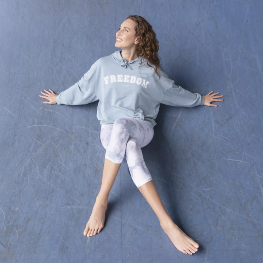 Freedom - Damen - Oversized Hoodie Für Yoga Und Freizeit Aus Biobaumwolle günstig online kaufen