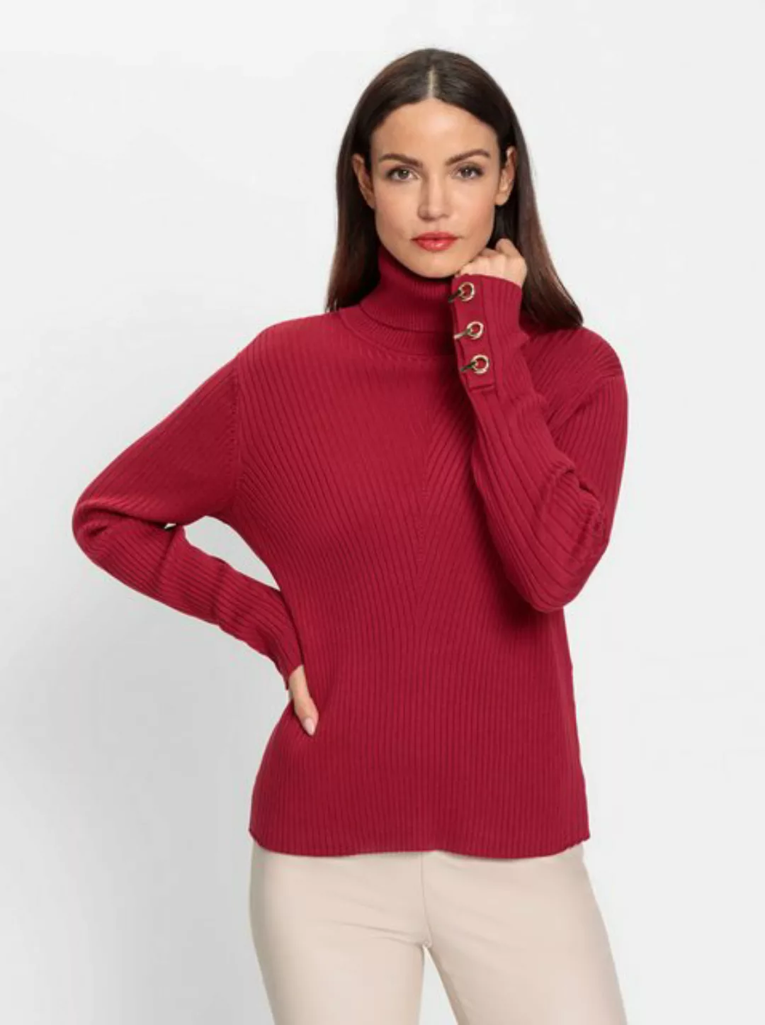 heine Strickpullover Rollkragenpullover günstig online kaufen