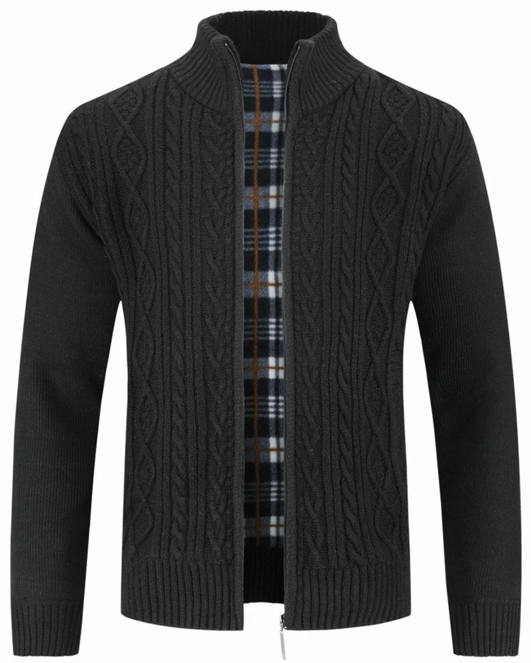 Allthemen Cardigan mit Stehkragen Herren warme günstig online kaufen