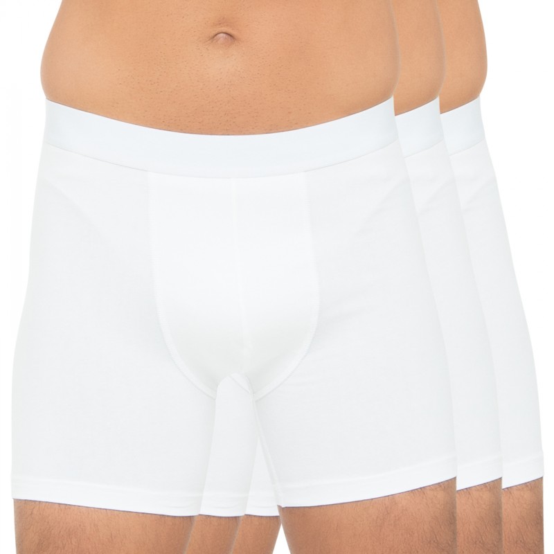 Bread & Boxers 3-er Set Boxer Briefs Weiß günstig online kaufen