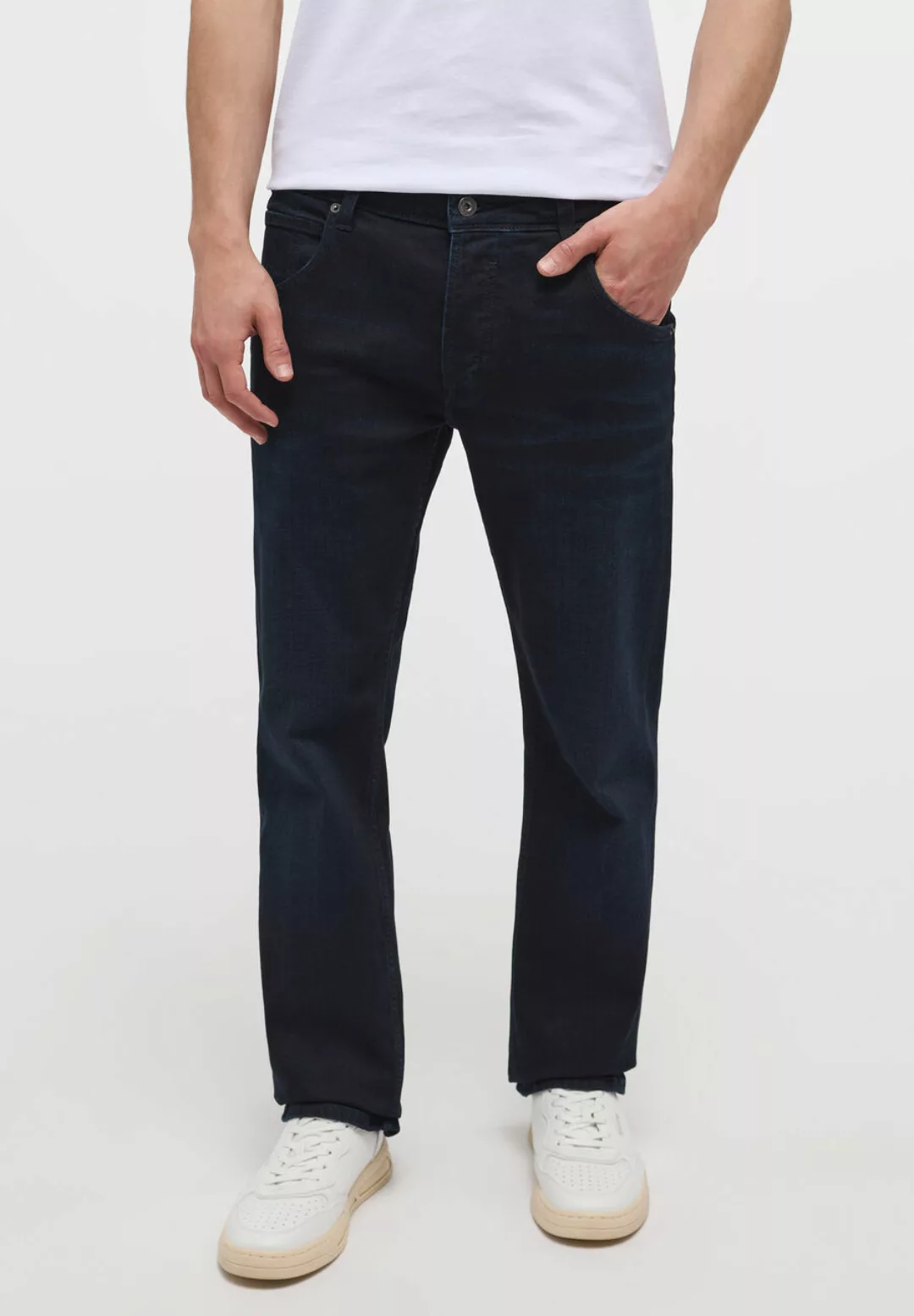 Mustang Jeans Tramper Straight Fit raw denim extra lang günstig online kaufen