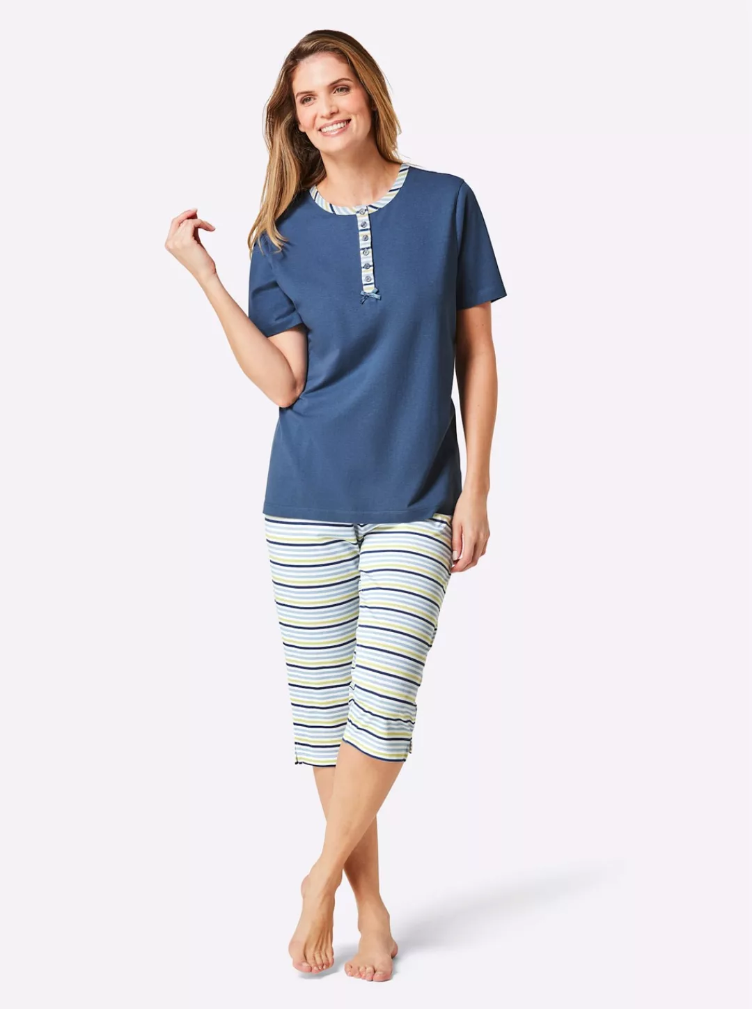 wäschepur Capri-Pyjama günstig online kaufen