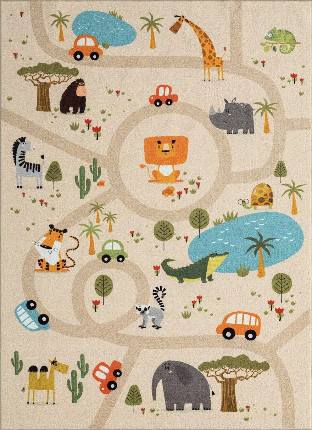 the carpet Teppich »Happy Life«, rund, Life Kinderzimmer Teppich Spielteppi günstig online kaufen