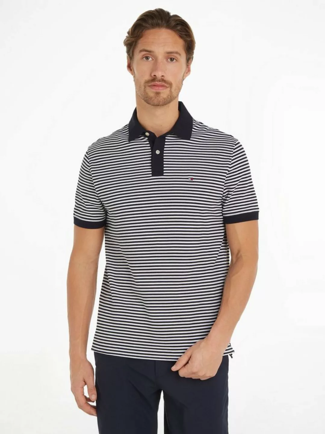 Tommy Hilfiger Poloshirt 1985 REGULAR POLO fein gestreift günstig online kaufen