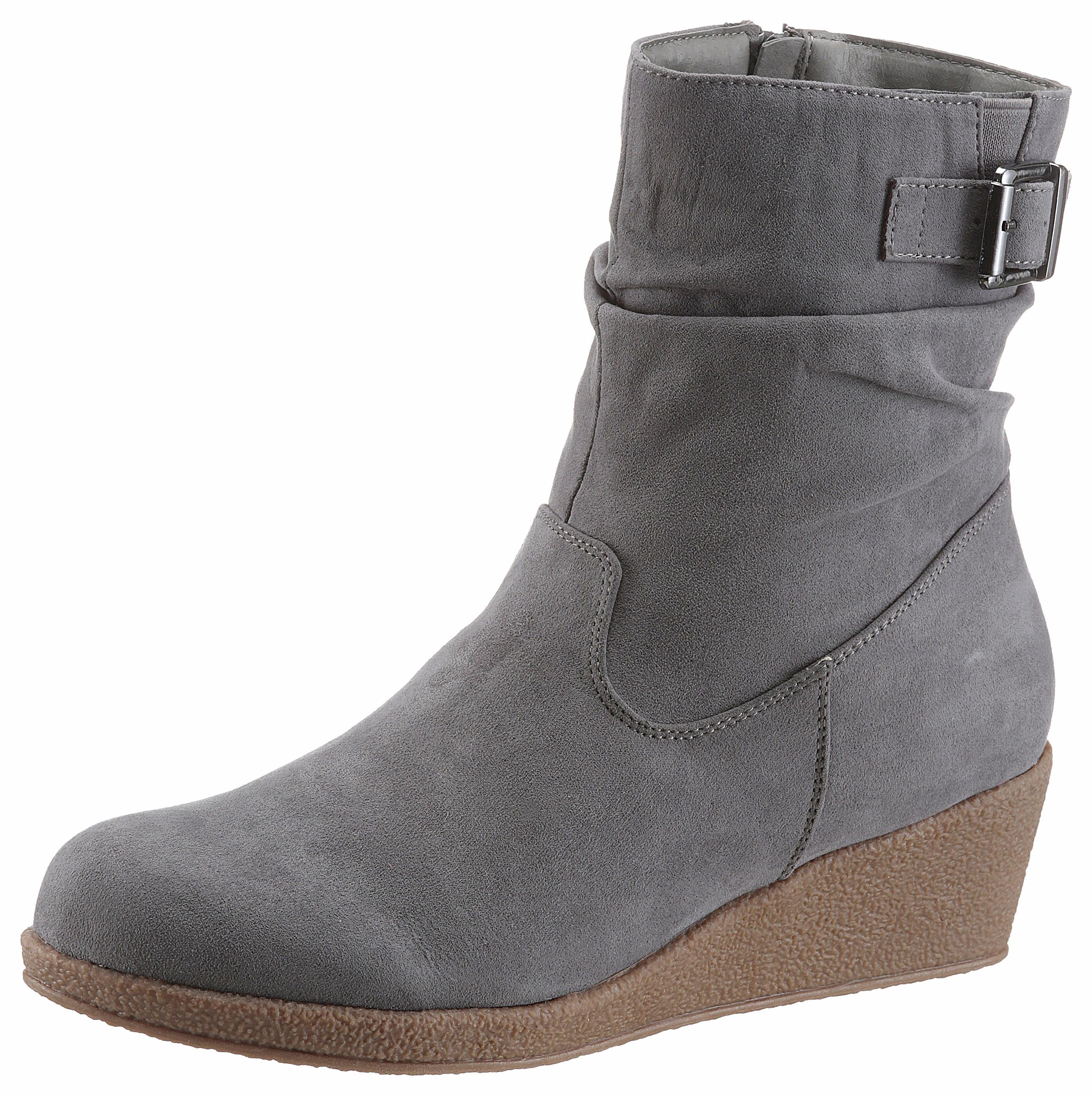 CITY WALK Stiefelette mit Raffungen am günstig online kaufen