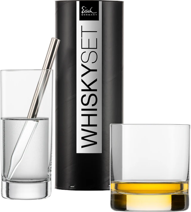 Eisch Whiskyglas »GENTLEMAN, Made in Germany«, (Set, 3 tlg., 1 Whisky-Pipet günstig online kaufen