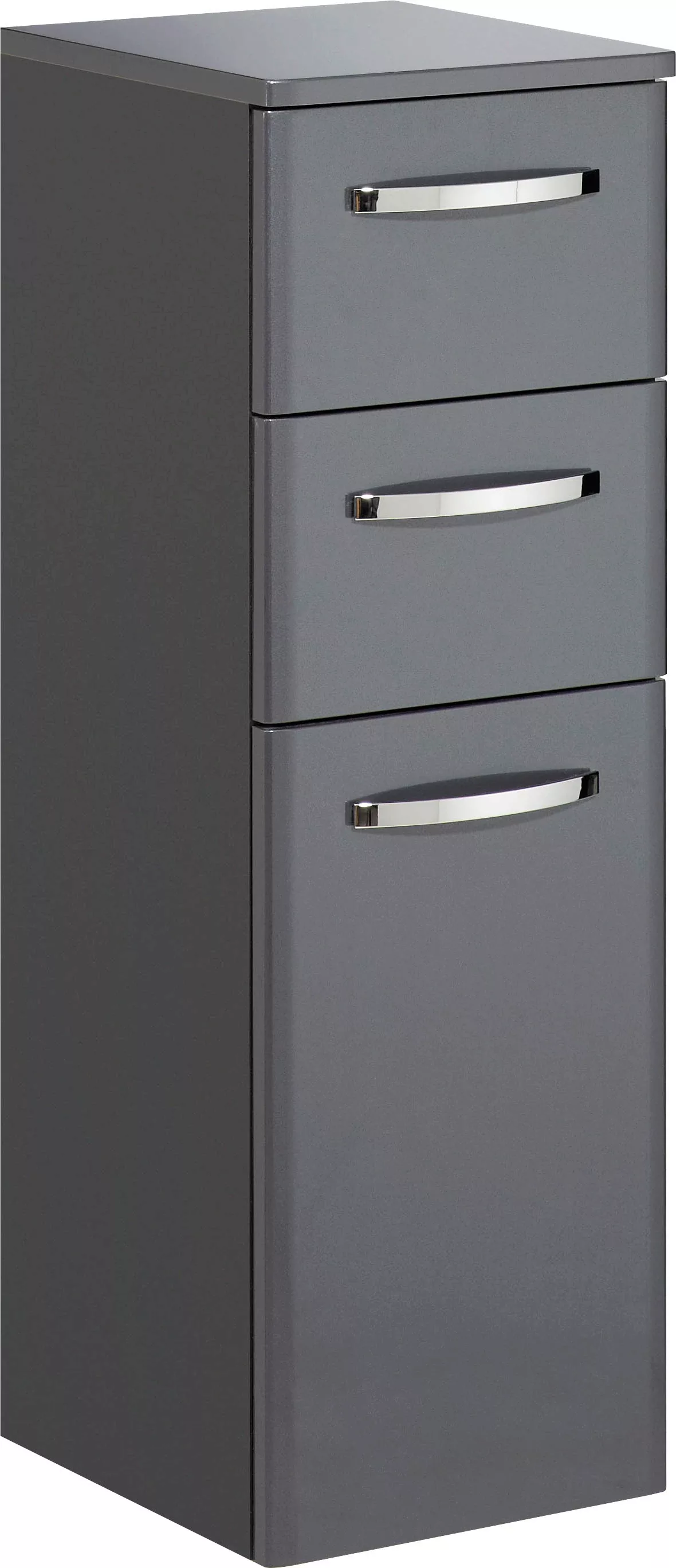 Saphir Unterschrank "Quickset 327 Badschrank, 1 Tür, 2 Schubladen, 30 cm br günstig online kaufen