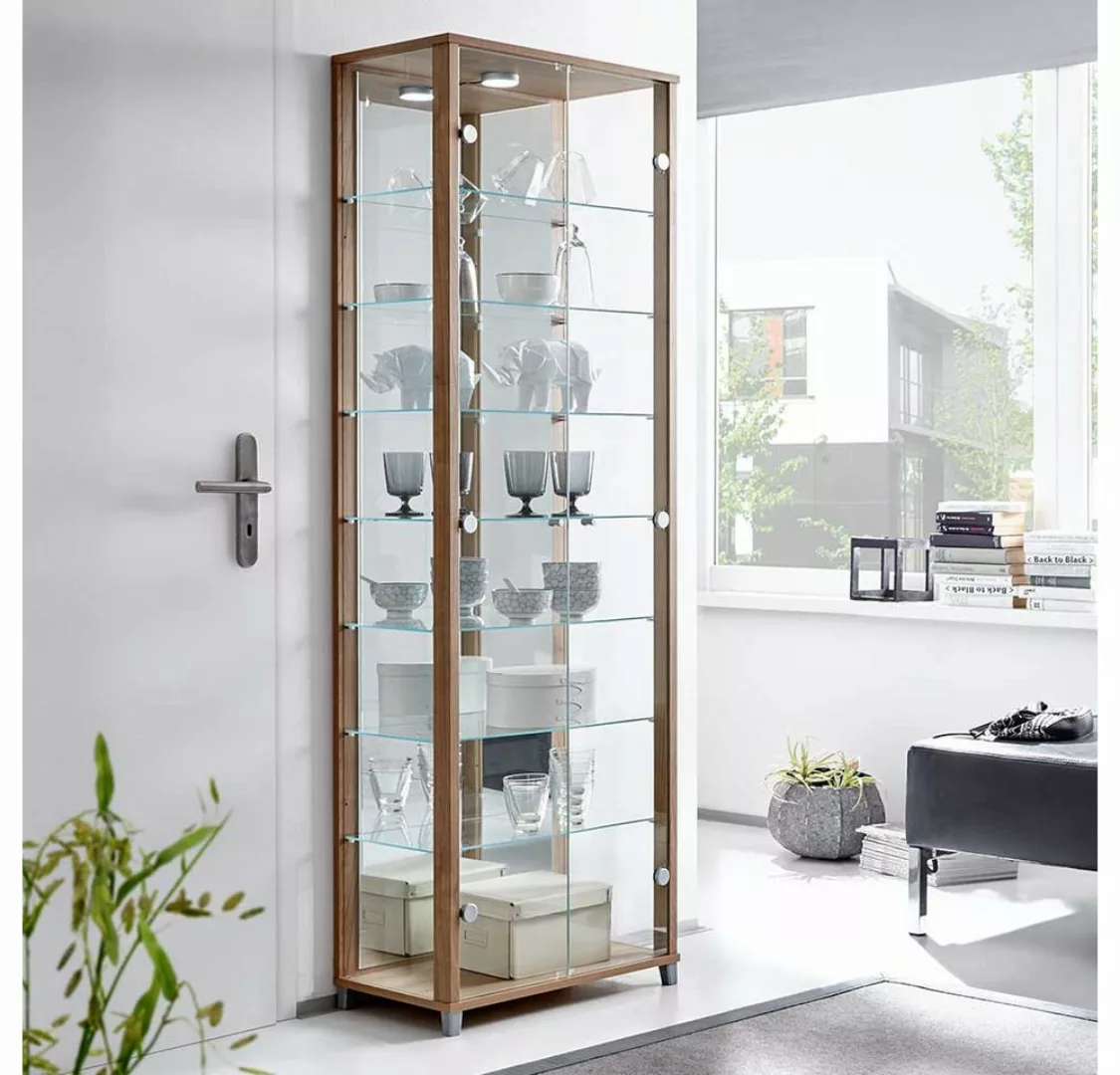 Pharao24 Vitrine Leontine mit LED Beleuchtung günstig online kaufen