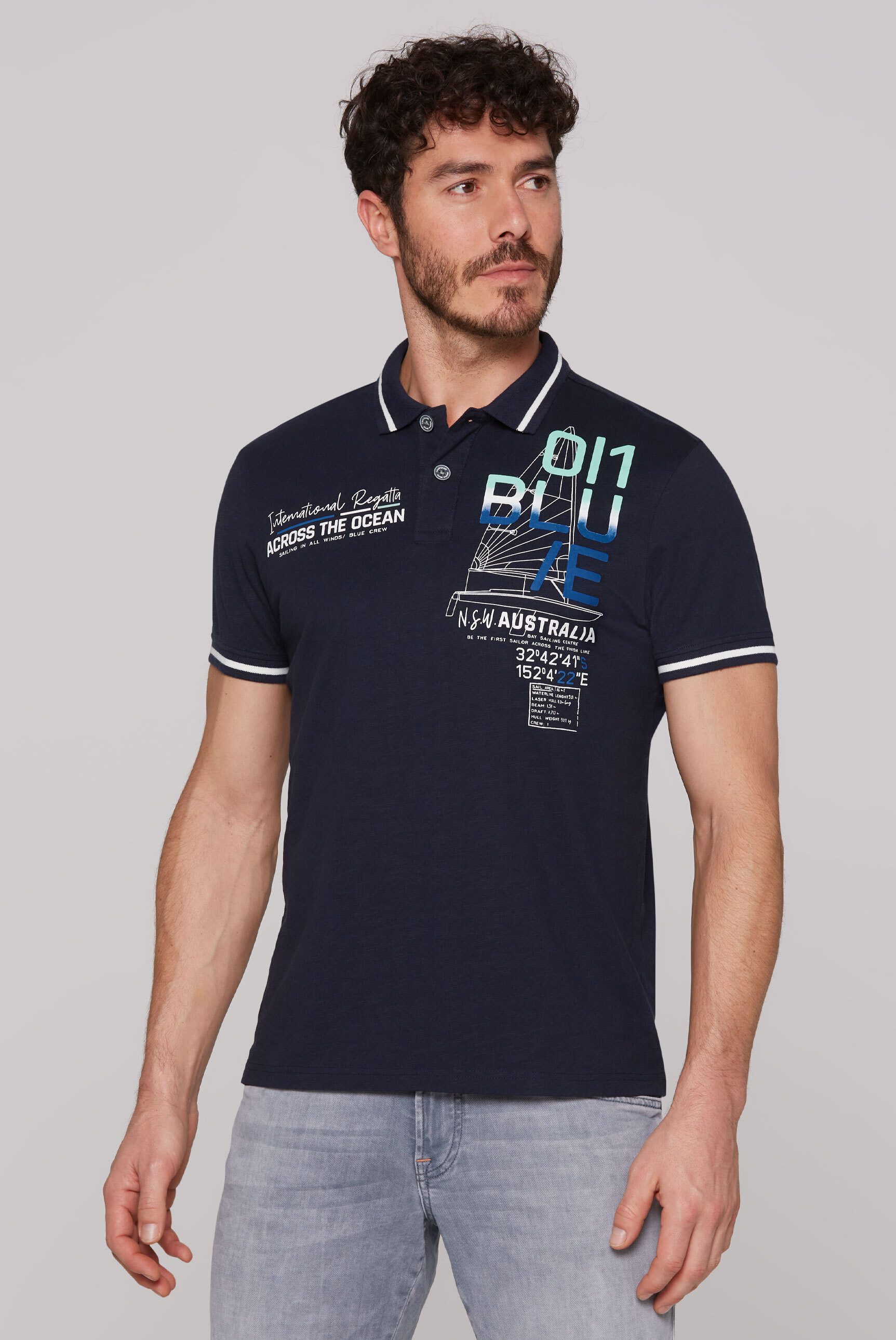 CAMP DAVID Poloshirt, aus Baumwolle günstig online kaufen