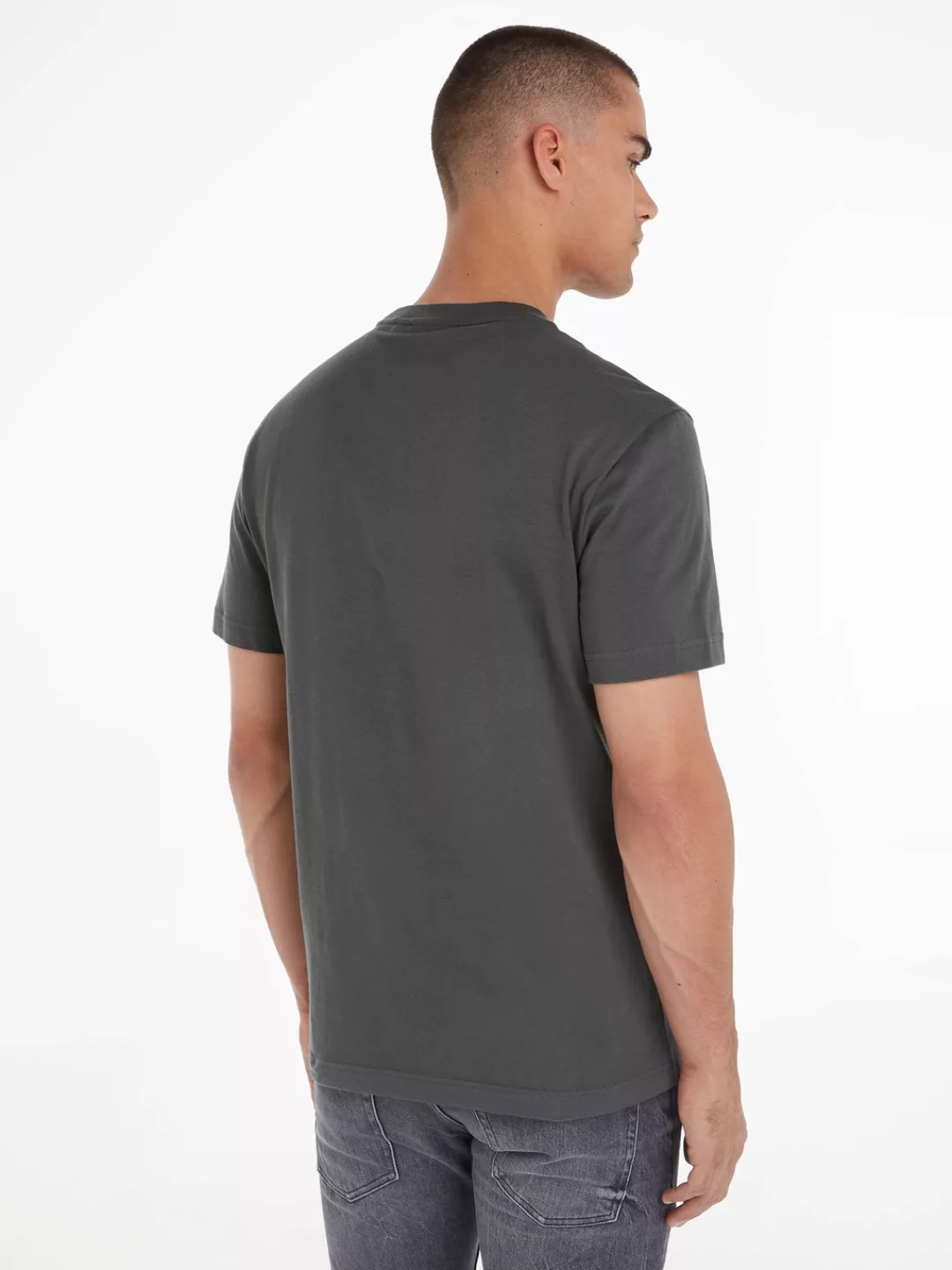 Calvin Klein T-Shirt CUT THROUGH LOGO T-SHIRT günstig online kaufen