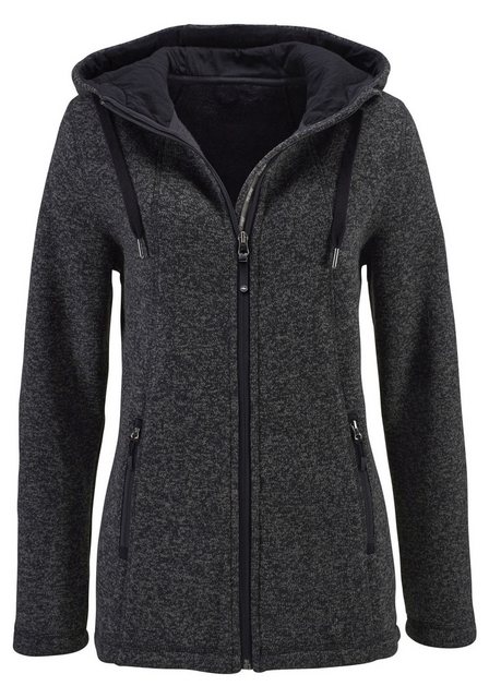 Polarino Strickfleecejacke wärmeisolierend, atmungsaktiv günstig online kaufen