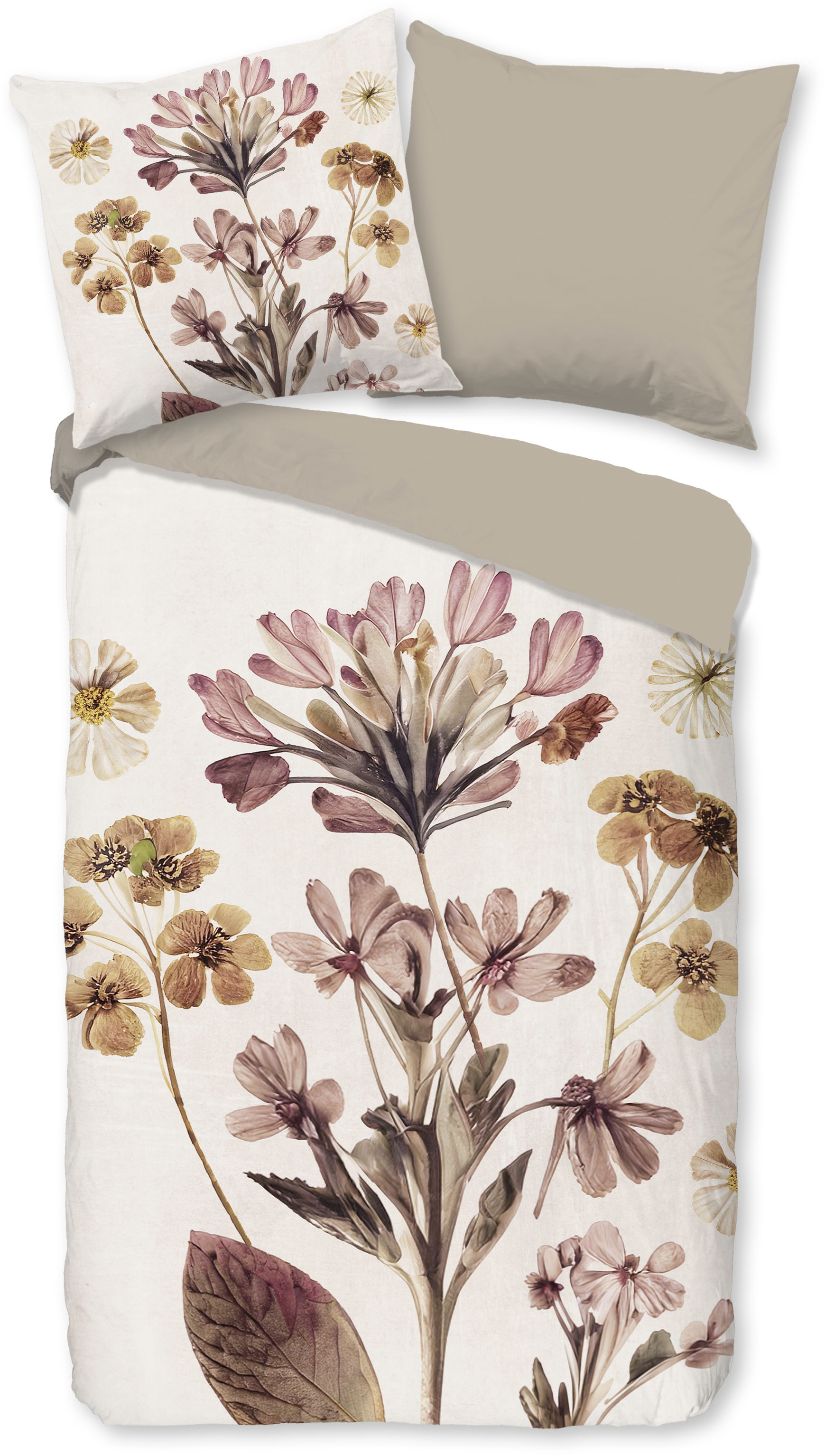 PURE luxury collection Wendebettwäsche »Okuyasu«, Mikrofaser, Pflegeleicht, günstig online kaufen