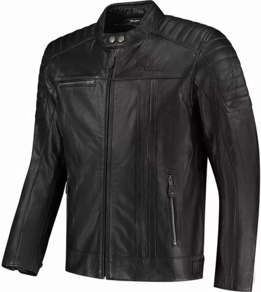 Rusty Stitches Motorradjacke Cooper Motorrad Lederjacke günstig online kaufen