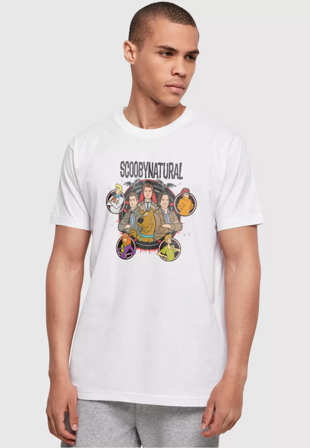 ABSOLUTE CULT T-Shirt "ABSOLUTE CULT Herren Scooby - Natural Characters Bas günstig online kaufen