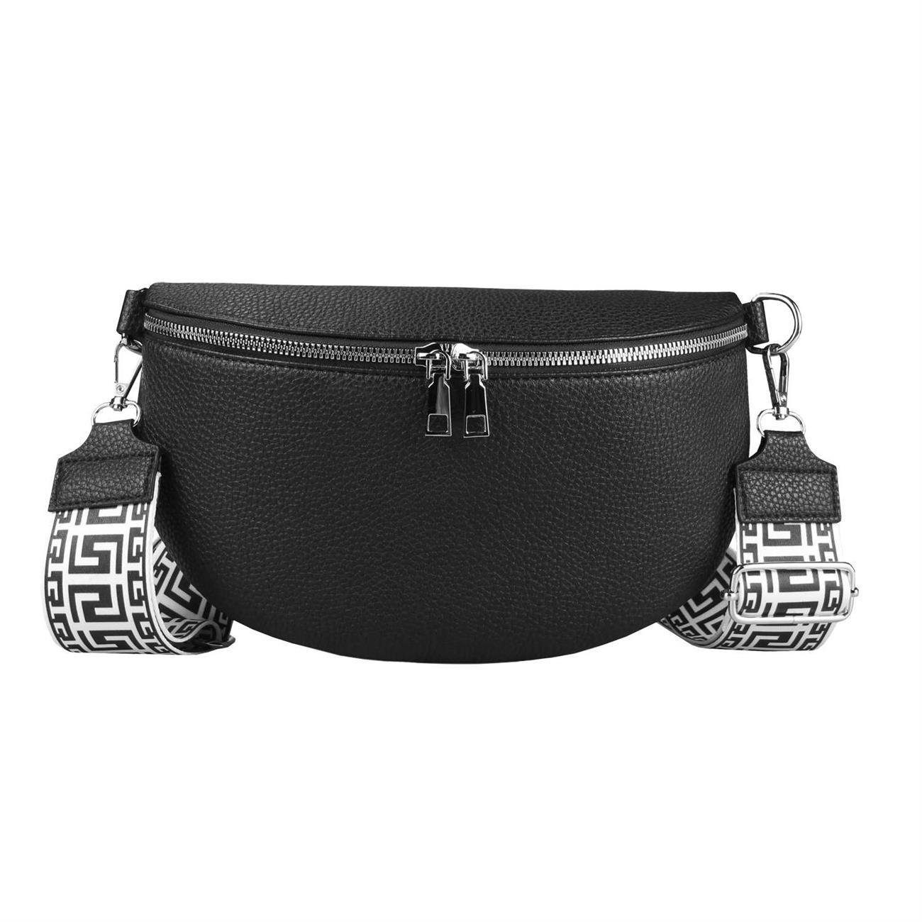 ITALYSHOP24 Bauchtasche Damen Gürteltasche Umhängetasche CrossBody günstig online kaufen