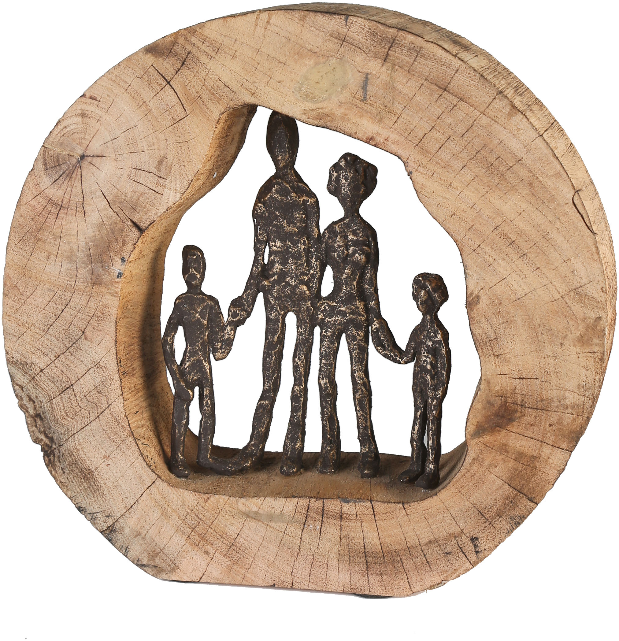 Casablanca by Gilde Dekofigur »Skulptur Familie«, Dekoobjekt, Höhe 28 cm, a günstig online kaufen